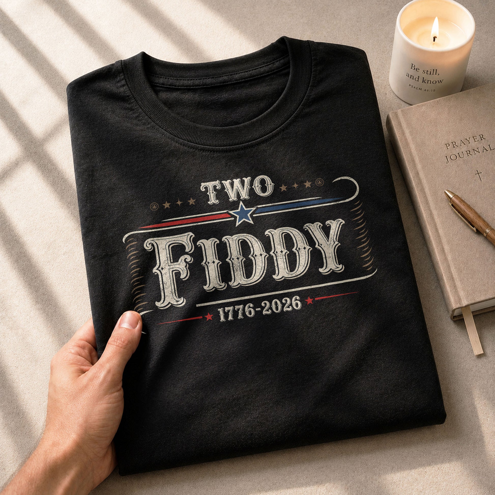 Patriotic Two Fiddy 1776-2026 Shirt - Classic American Anniversary Graphic Style - Rust Field Wear