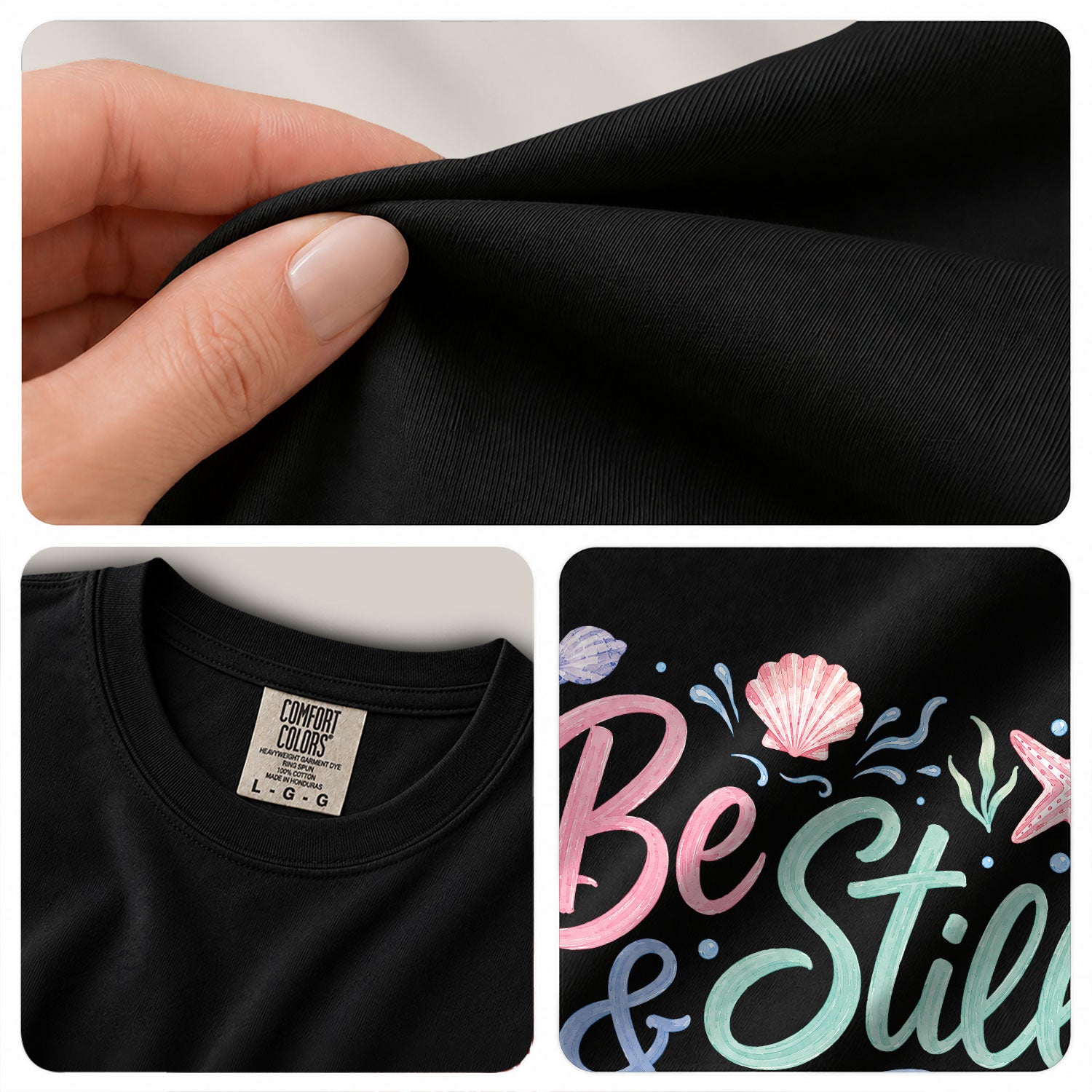 Be Still And Know Shirt Sea Turtle Ocean Beach Christian Psalm 46 10 Faith Graphic Tee - Rust Field Wear