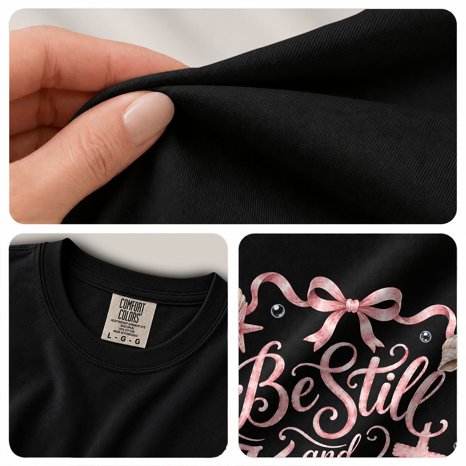 Be Still And Know Shirt Sea Turtle Beach Christian Psalm 46 10 Faith Women Graphic Tee - Rust Field Wear