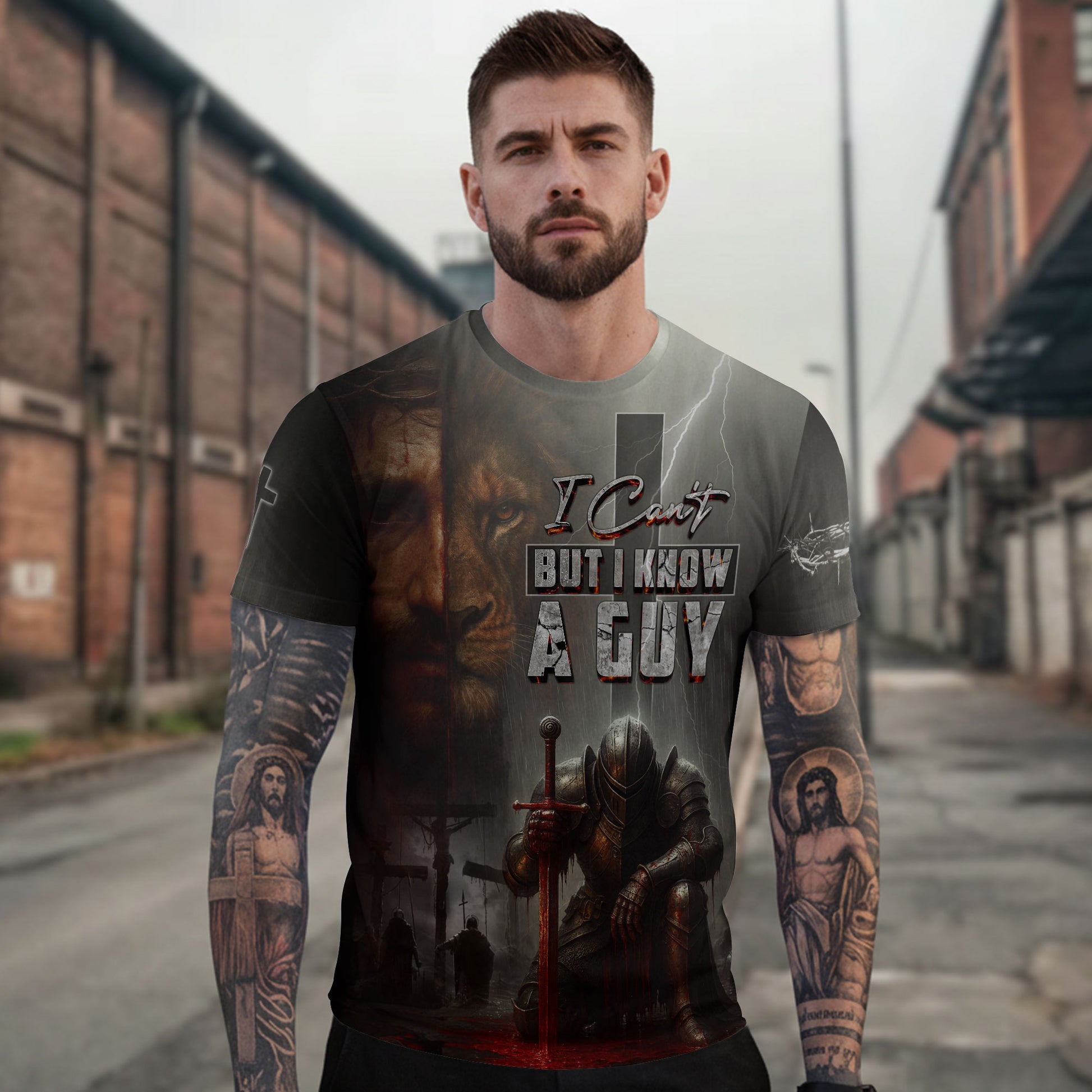RustField Co, I Know A Guy - Christian Tee Shirts for Men, Freedom Shirts - Rust Field Wear