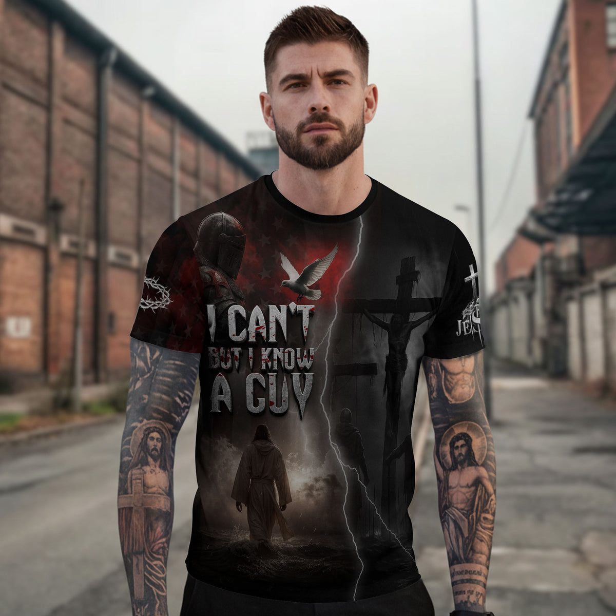 Freedom Shirts - Knight of Faith, Christian Tee Shirts for Men, RustField Co - Rust Field Wear