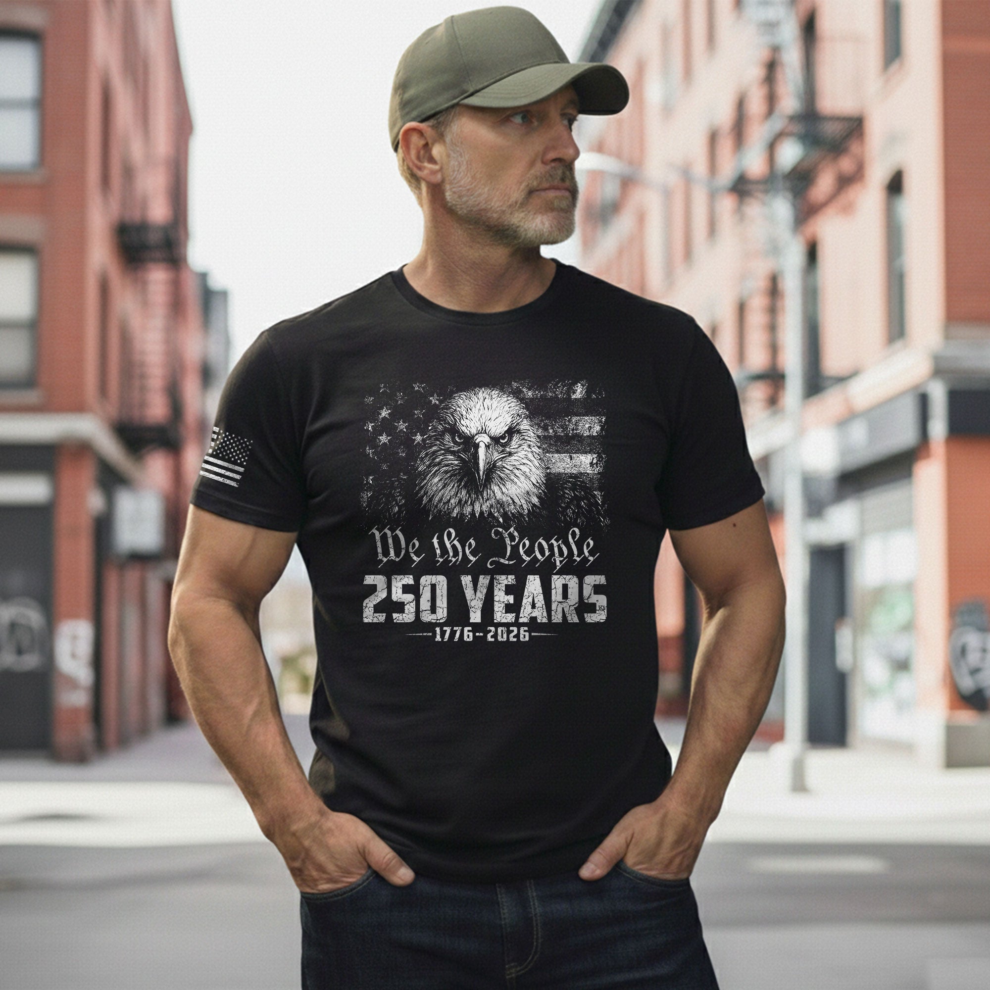 United States 250th Anniversary 250 Years Shirt 1776-2026 We The People American Patriotic - Rust Field Wear