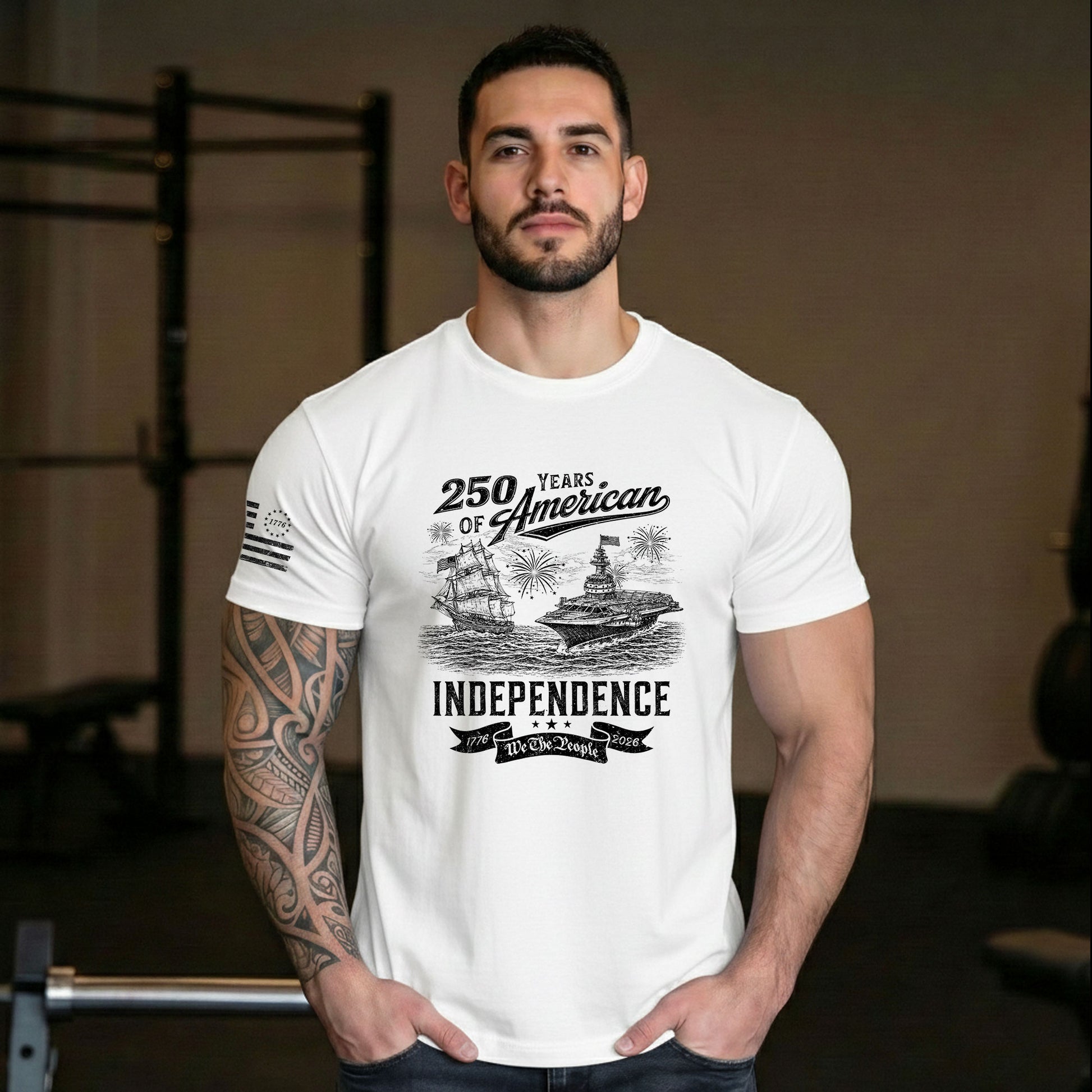 250 Years America Freedom Journey Patriotic Celebration Shirt - Rust Field Wear