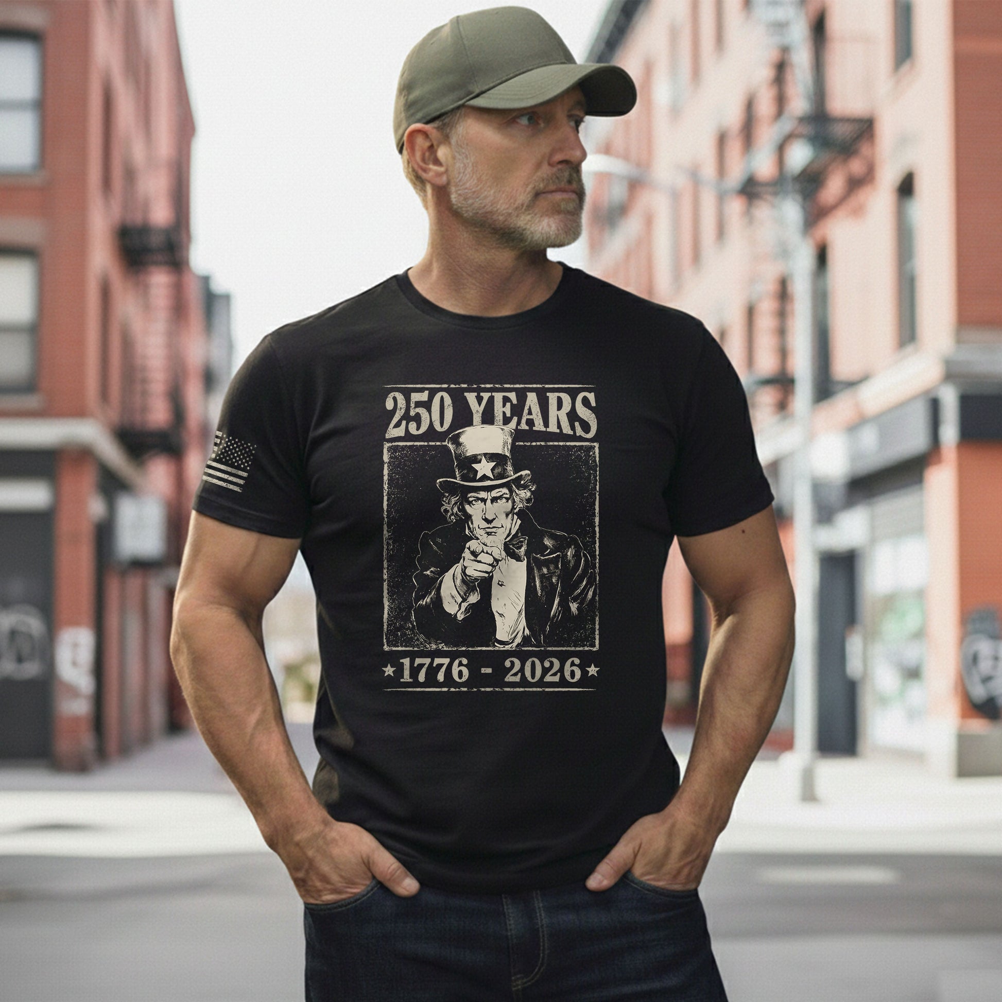 250 Years America of Freedom Shirt 1776–2026 Heritage Edition - Rust Field Wear