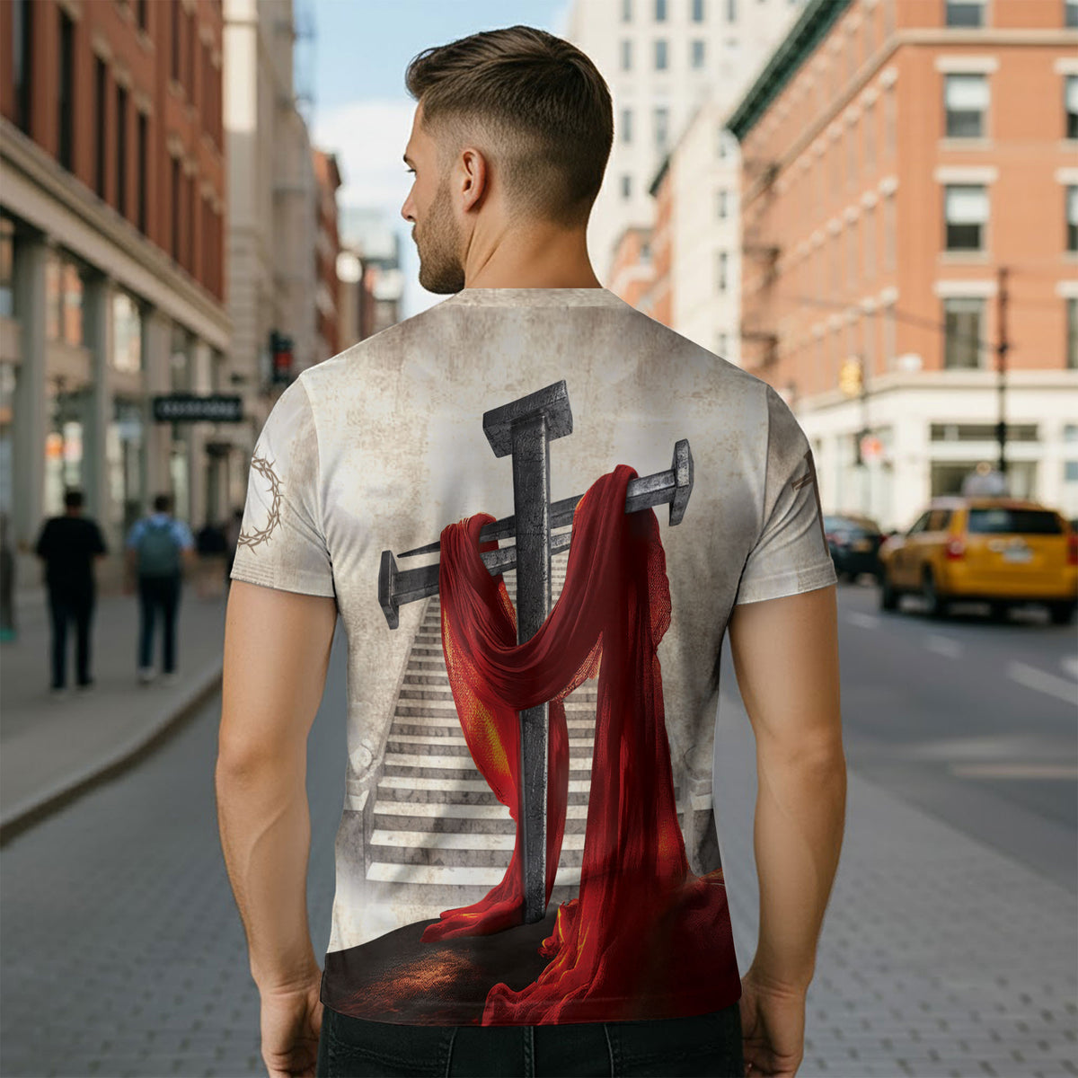Iron Sharpens Iron Proverbs 27 17 Roaring Lion, Freedom Shirts - Christian Tee Shirts for Men, RustField Co - Rust Field Wear