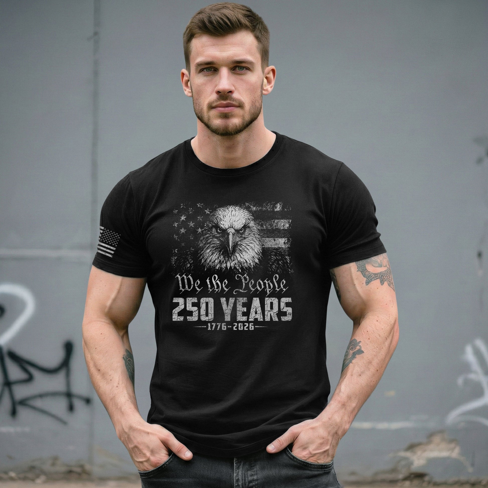 United States 250th Anniversary 250 Years Shirt 1776-2026 We The People American Patriotic - Rust Field Wear