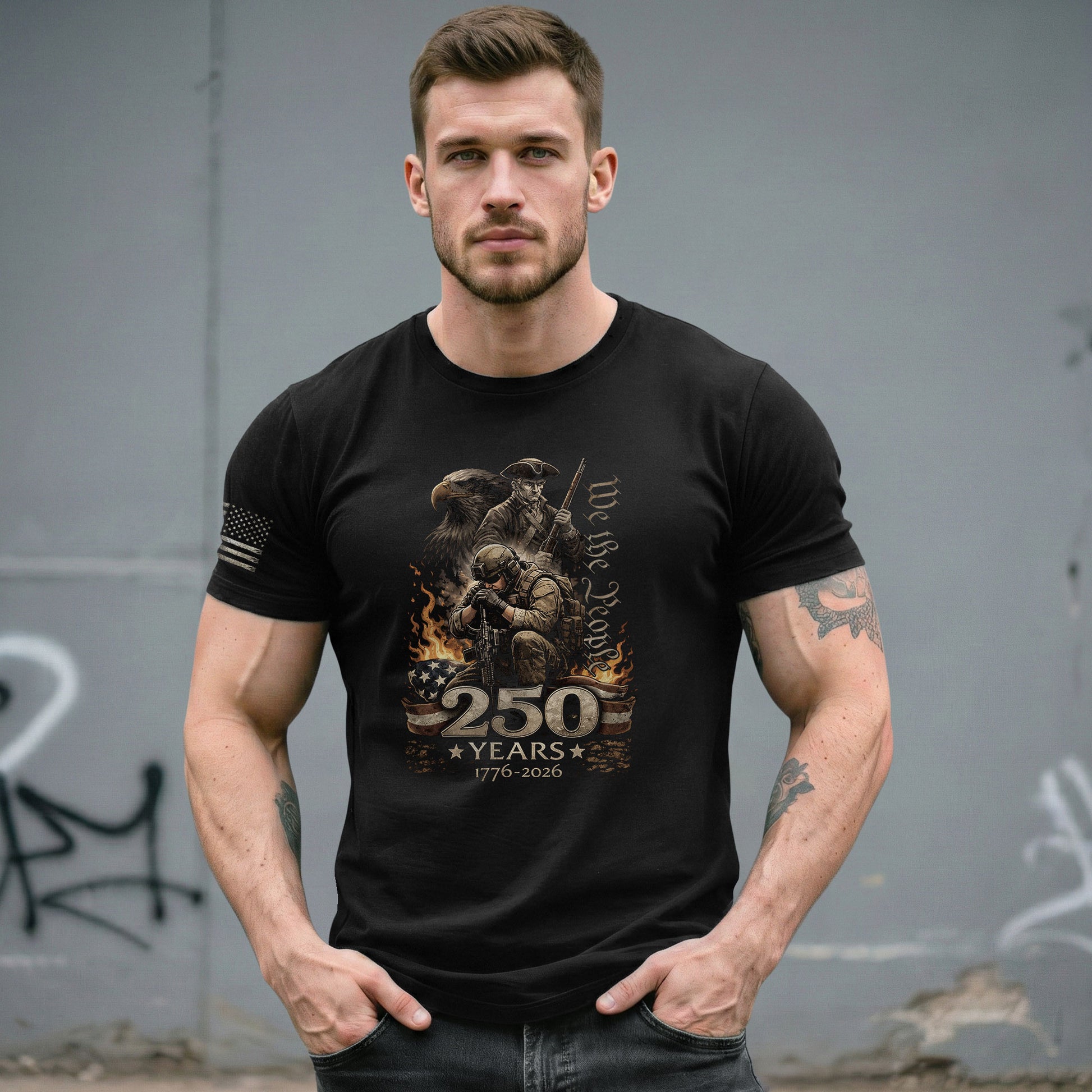 We The People – Past & Present | 250 Years of American Legacy - Rust Field Wear