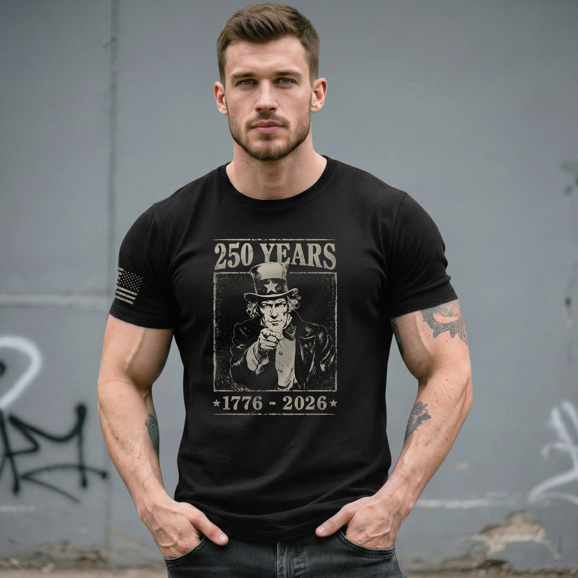250 Years America of Freedom Shirt 1776–2026 Heritage Edition - Rust Field Wear