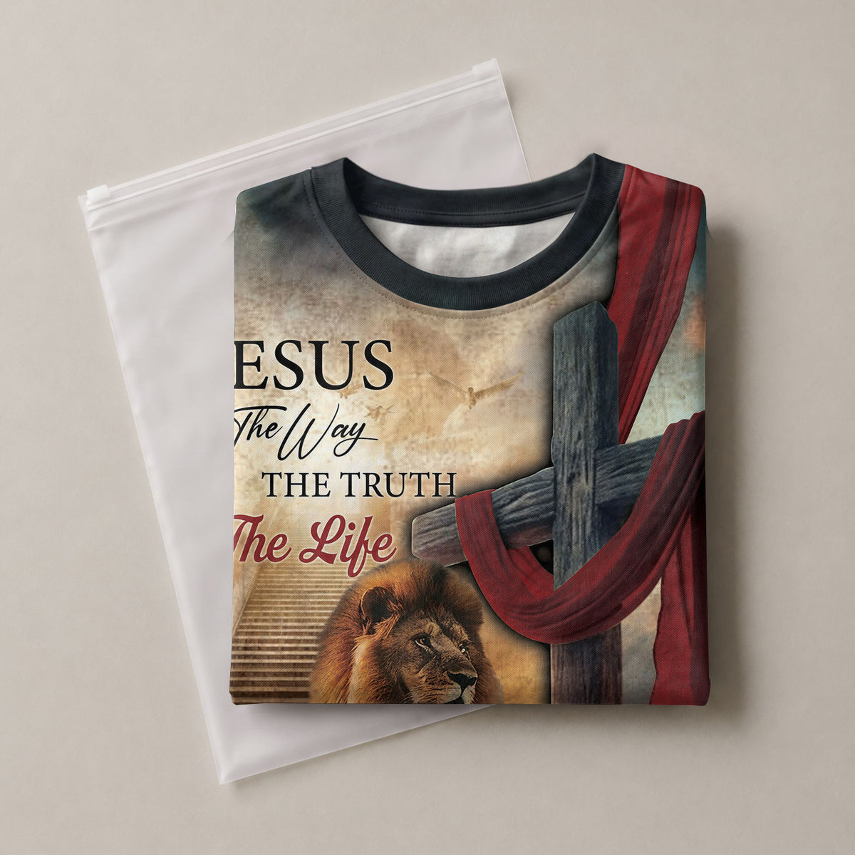 Lion Of Judah Wilderness Jesus Is The Way, Freedom Shirts - Christian Tee Shirts for Men, RustField Co - Rust Field Wear