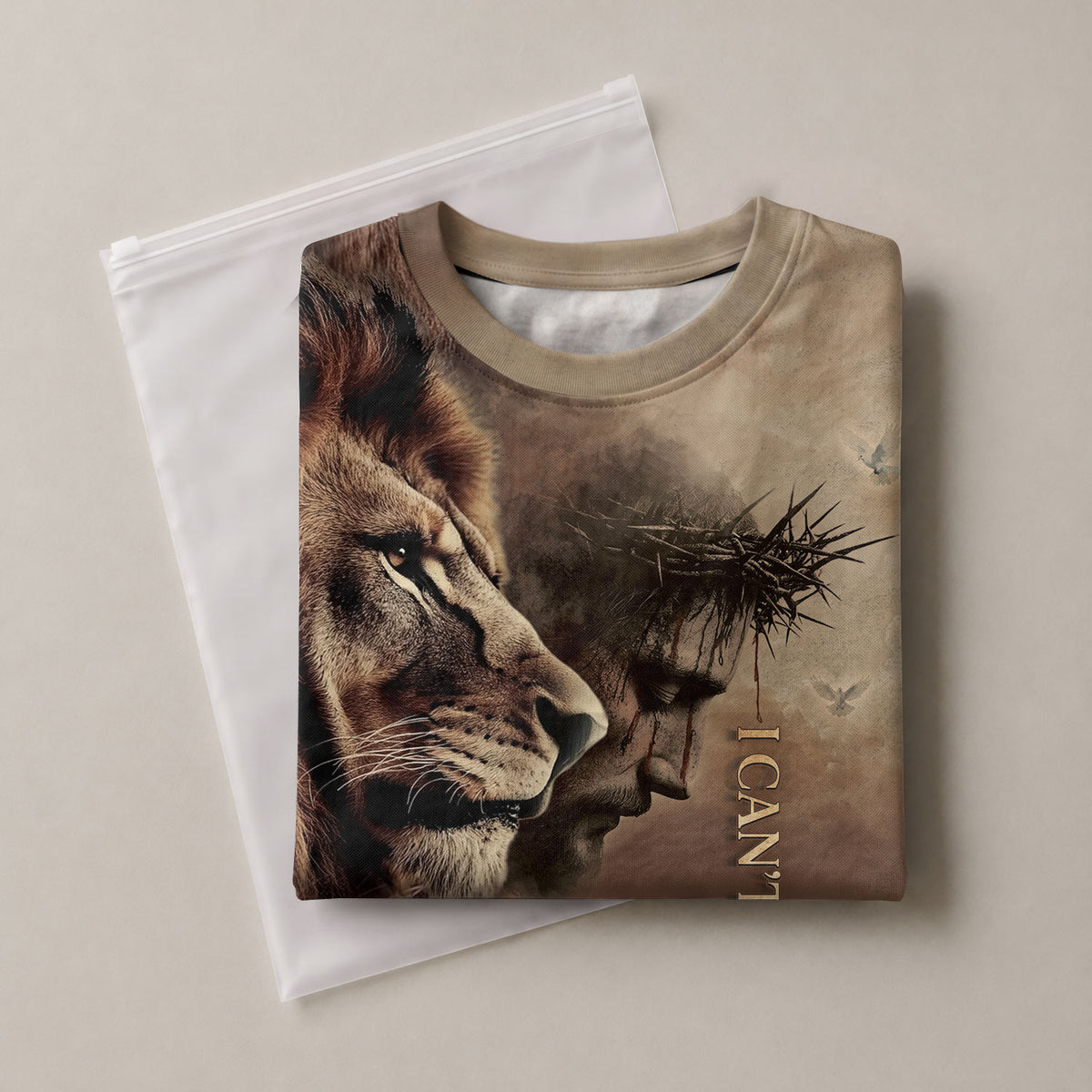 I Can't But I Know a Guy Trust in Jesus Faithwear Christian Tee Shirts - Freedom Shirts for Men, RustField Co - Rust Field Wear