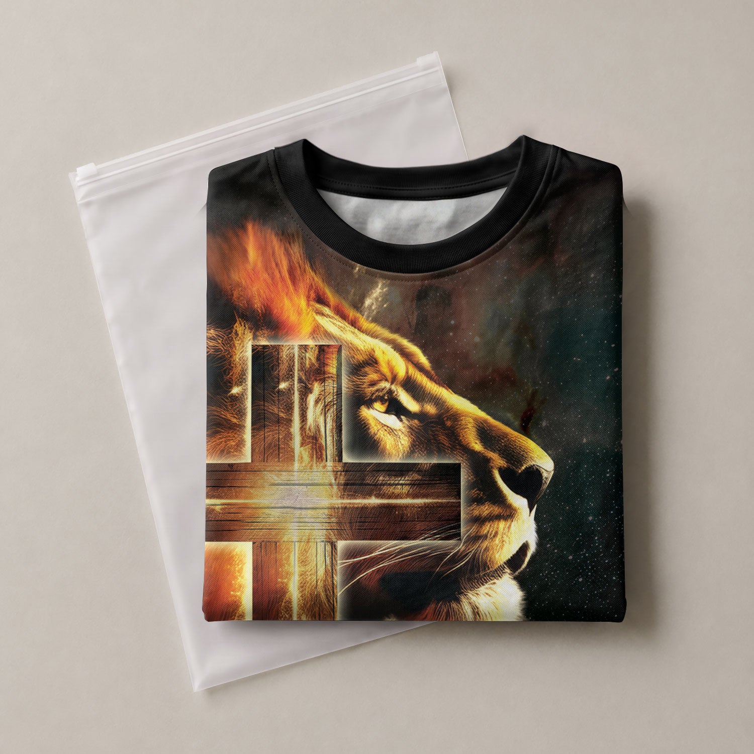I Can't But He Can Fiery Lion Of Judah - RustField Co Freedom Shirts, Christian Tee Shirts for Men - Rust Field Wear