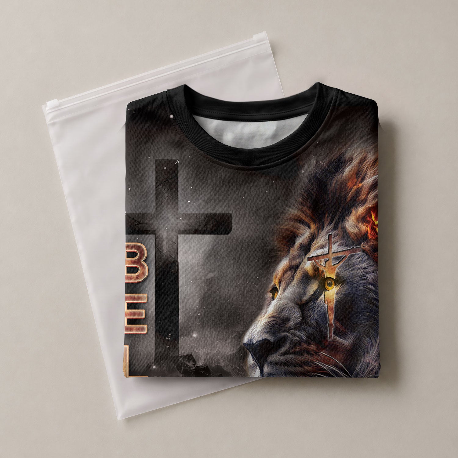 RustField Co, My Faith Is In The Cross Believe - Christian Tee Shirts for Men, Freedom Shirts - Rust Field Wear