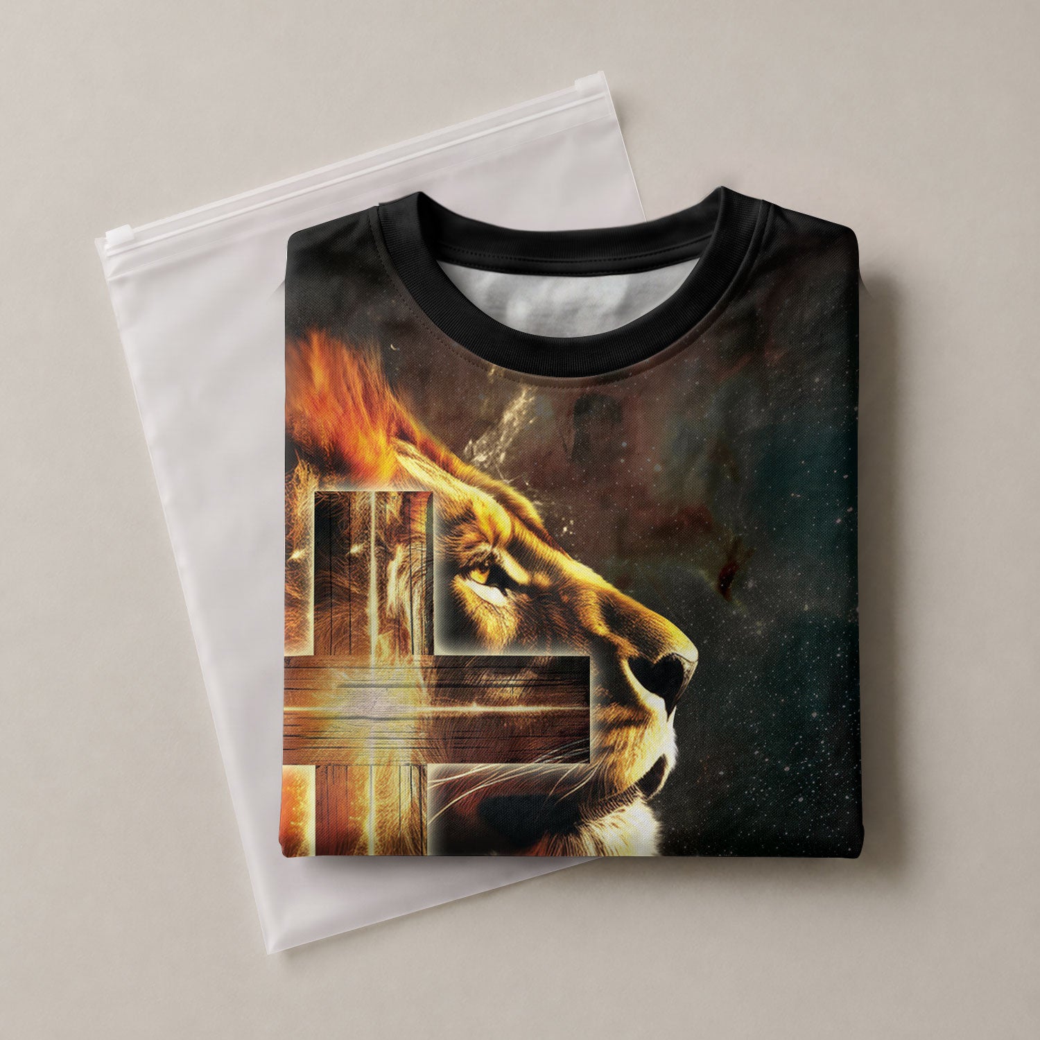 I've Read The Final Chapter God Wins Lion Faith Cross - Christian Tee Shirts for Men, Freedom Shirts, RustField Co - Rust Field Wear