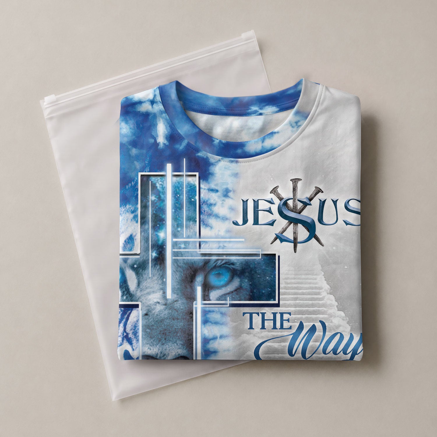 The Gaze Of Truth The Way The Truth The Life Eyed Lion - RustField Co Freedom Shirts, Christian Tee Shirts for Men - Rust Field Wear