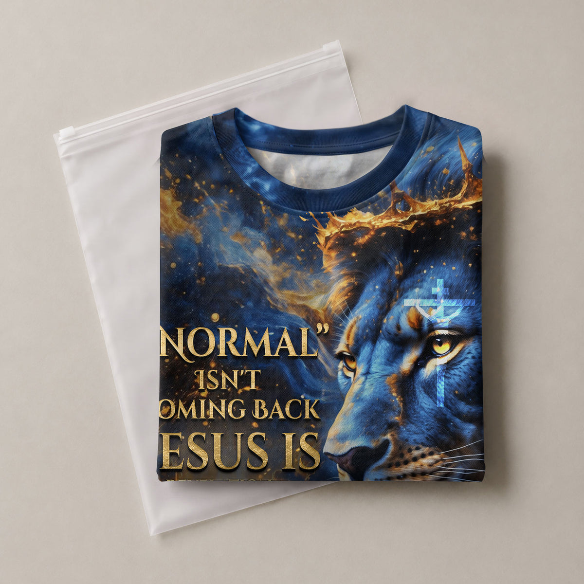 Revelation Lion Jesus Is Coming Back, Freedom Shirts - Christian Tee Shirts for Men, RustField Co - Rust Field Wear