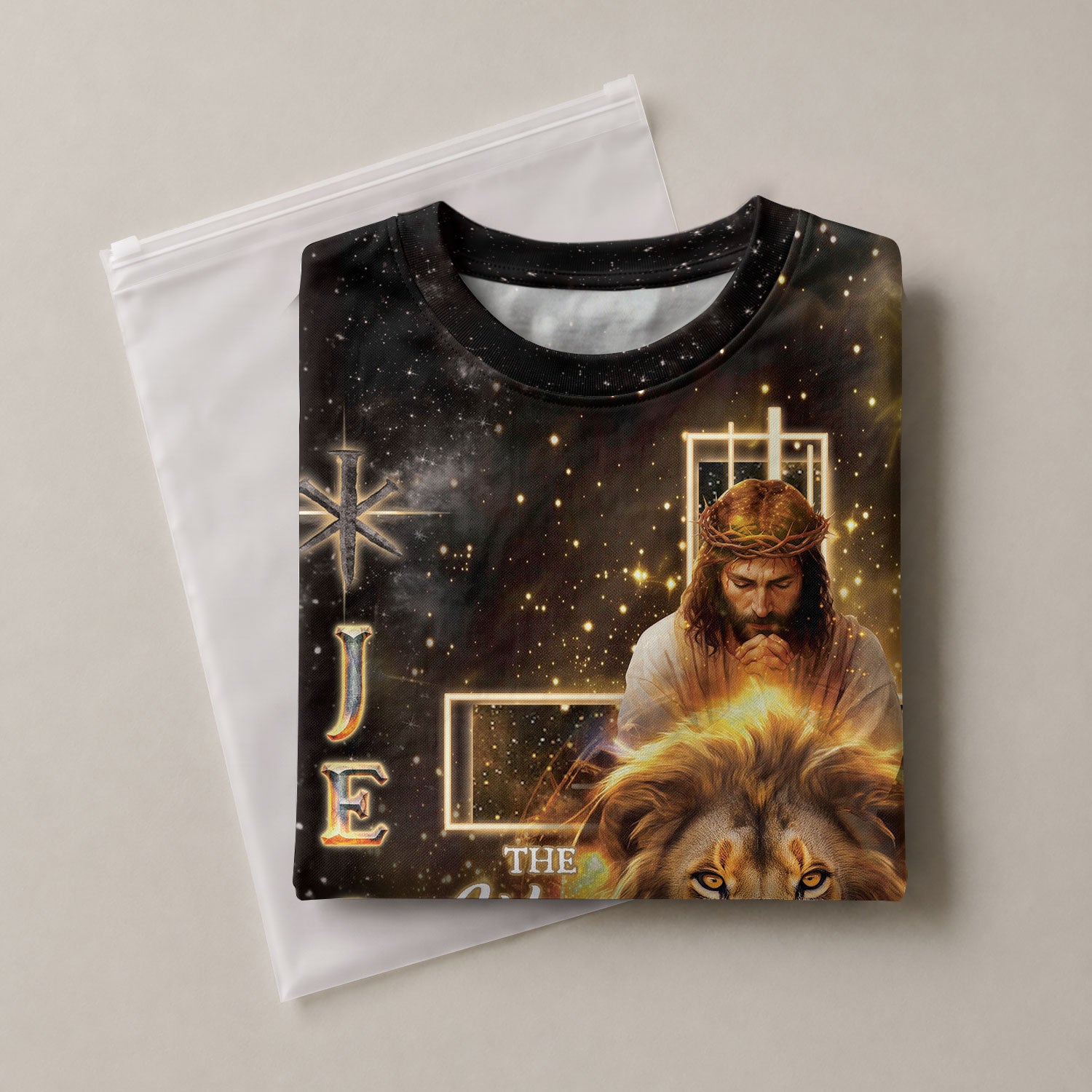 Freedom Shirts - Jesus The Way The Truth The Life Cross Lion Lamb, Christian Tee Shirts for Men, RustField Co - Rust Field Wear