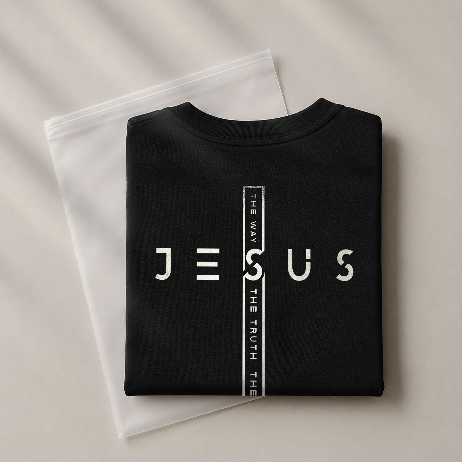 Jesus Cross The Way The Truth The Life Christian Faith, Christian Shirts for Men - Christian Tee Shirts - Rust Field Wear