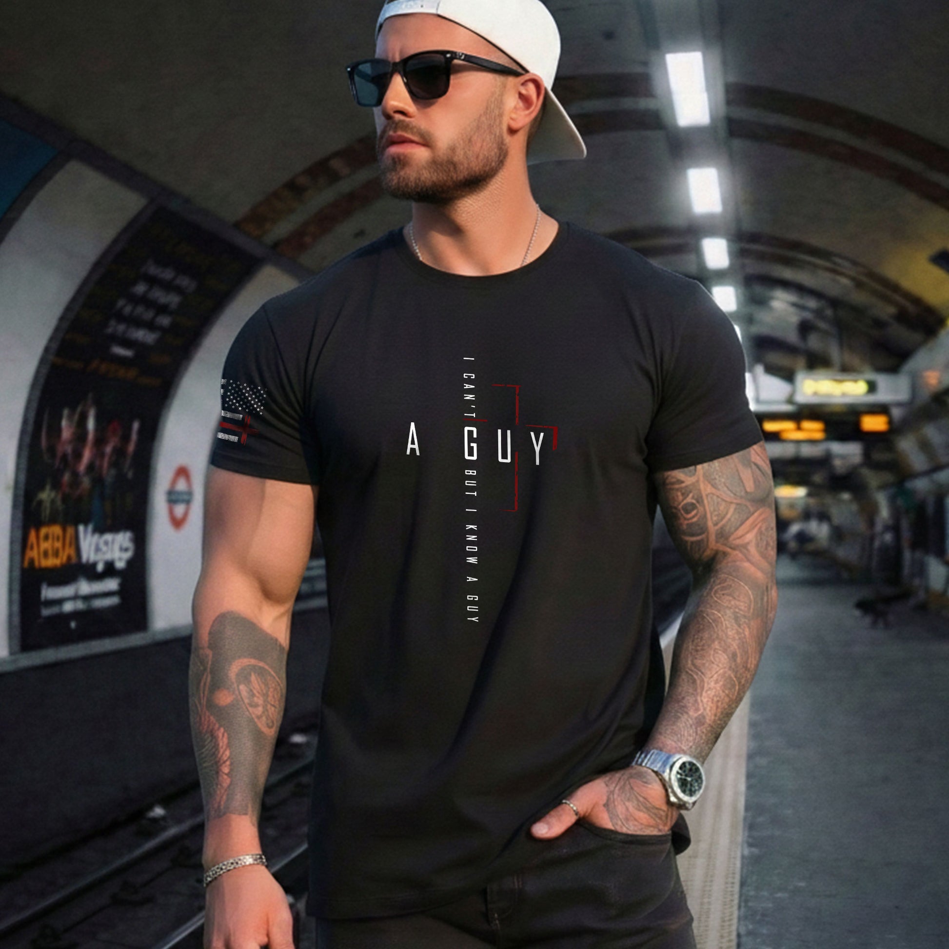 Christian Shirts for Men - I Can’t But I Know A Guy Modern Christian, Christian Tee Shirts - Rust Field Wear