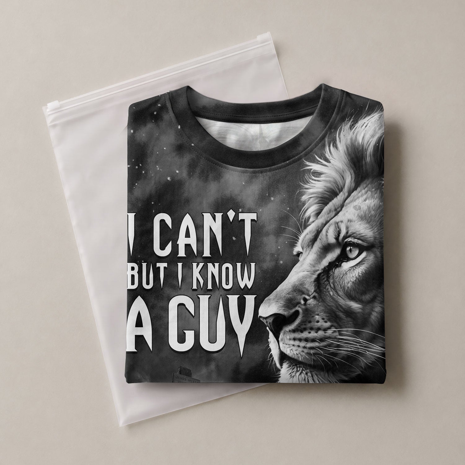 I Can't But I Know A Guy Jesus Cross Lion Of Judah Faith, Freedom Shirts - Christian Tee Shirts for Men, RustField Co - Rust Field Wear