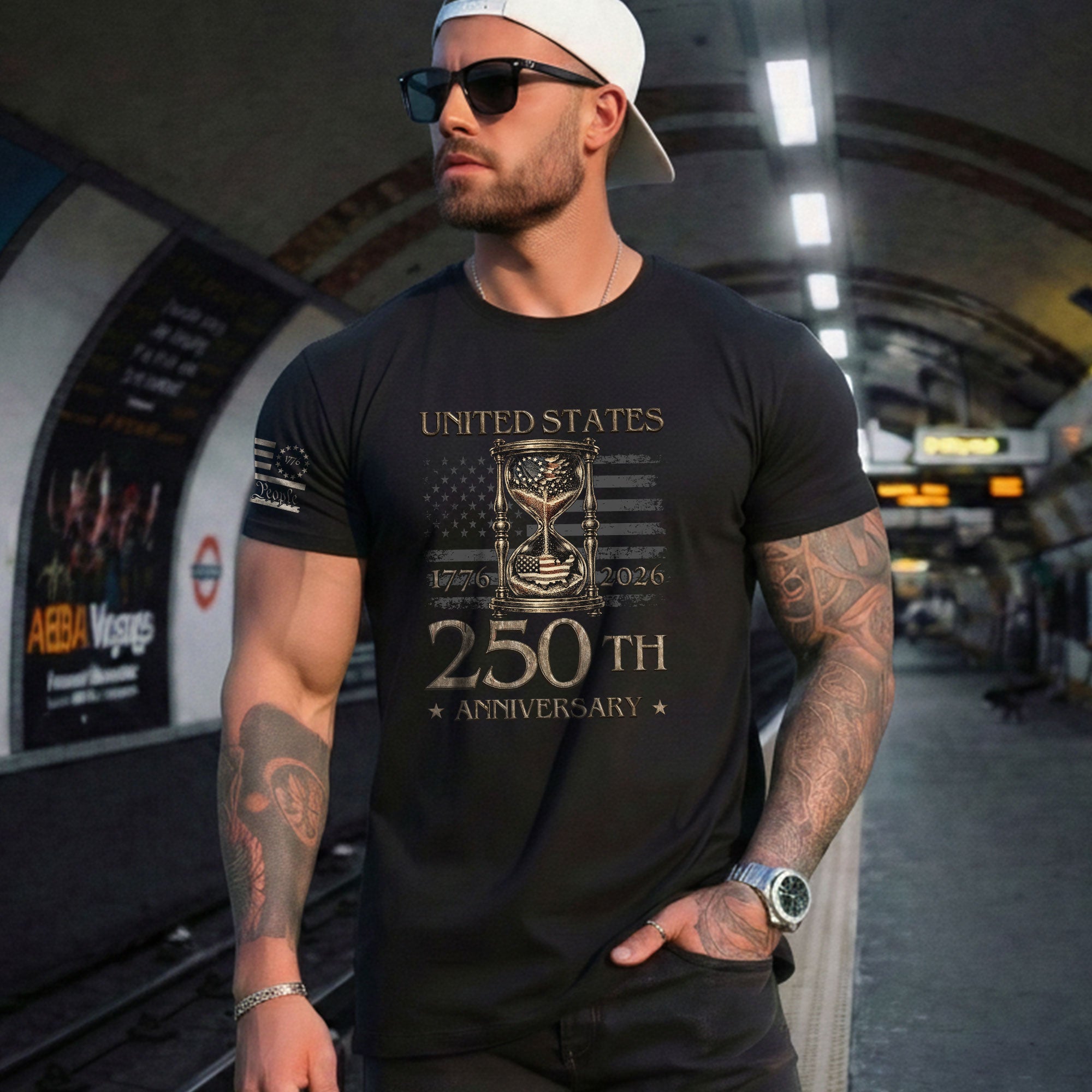United States 250th Anniversary Shirt – Past, Present & Time-Honored Freedom - Rust Field Wear