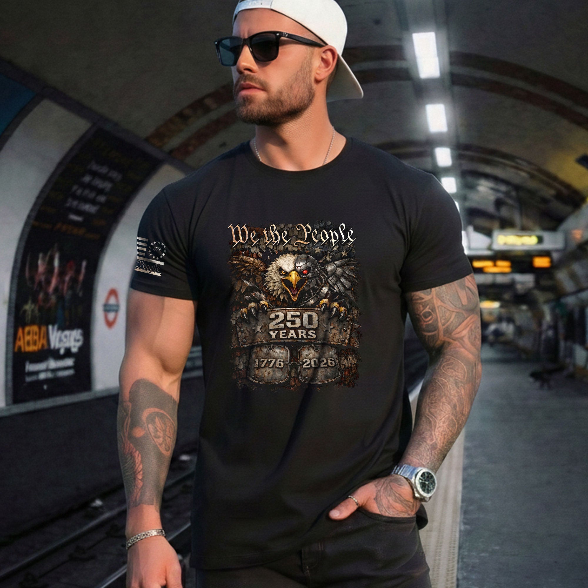 USA 250th Anniversary 250 Years Shirt 1776-2026 Eagle We The People Mental Toughness Patriotic Heritage - Rust Field Wear