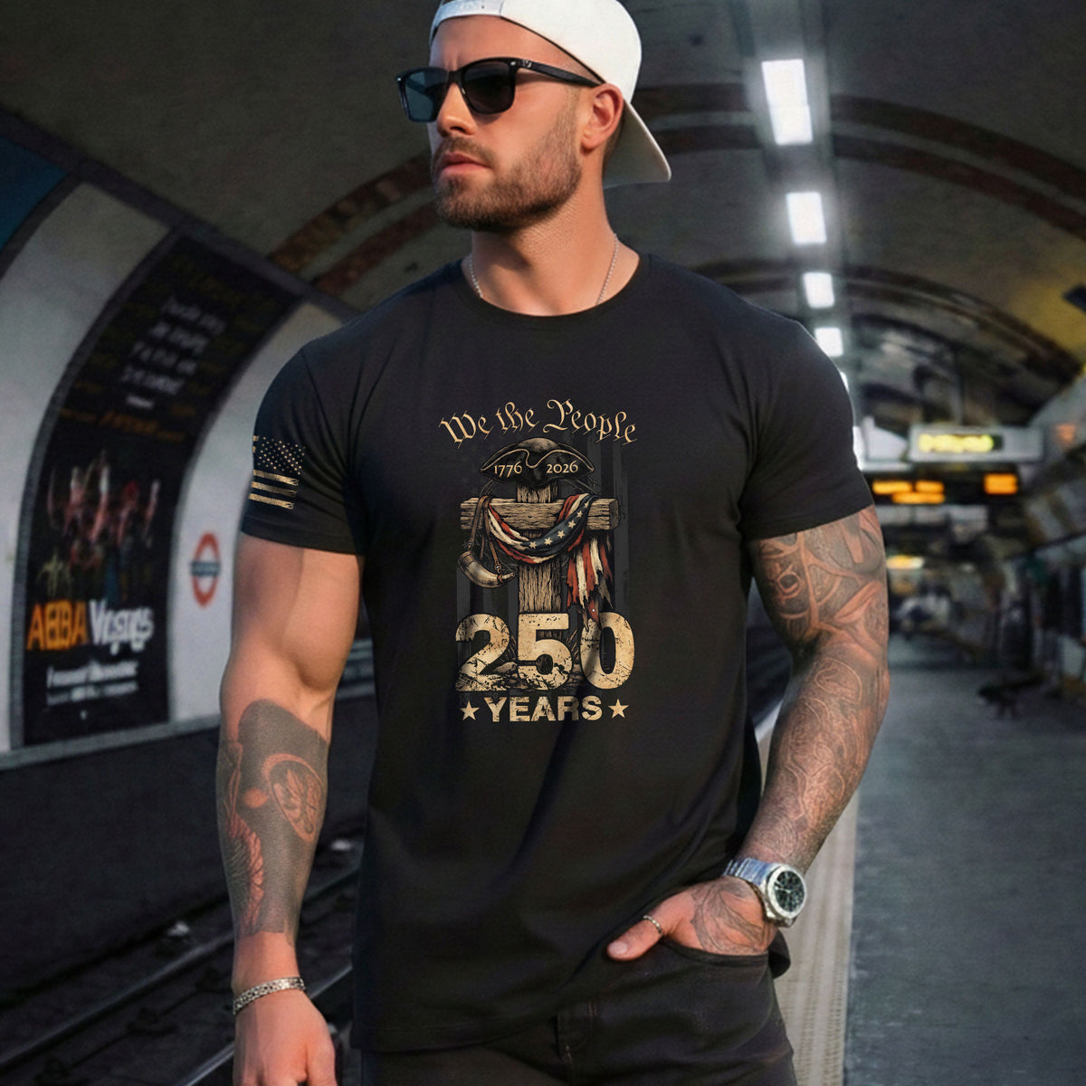 Christian Freedom Heritage Shirt USA 250 Years Independence Since 1776 - Rust Field Wear