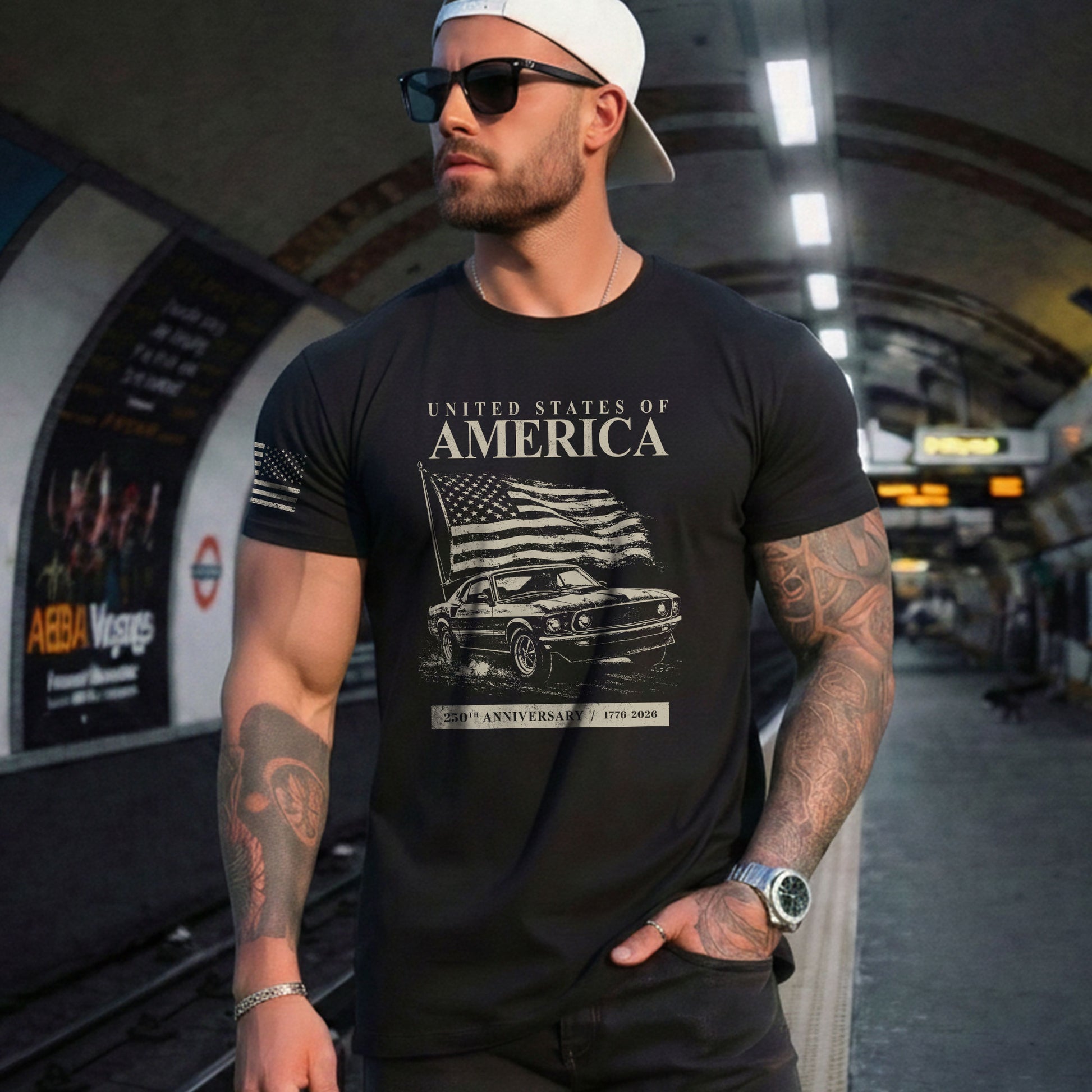 USA 250th Anniversary Shirt 1776–2026 Patriotic Celebration - Rust Field Wear