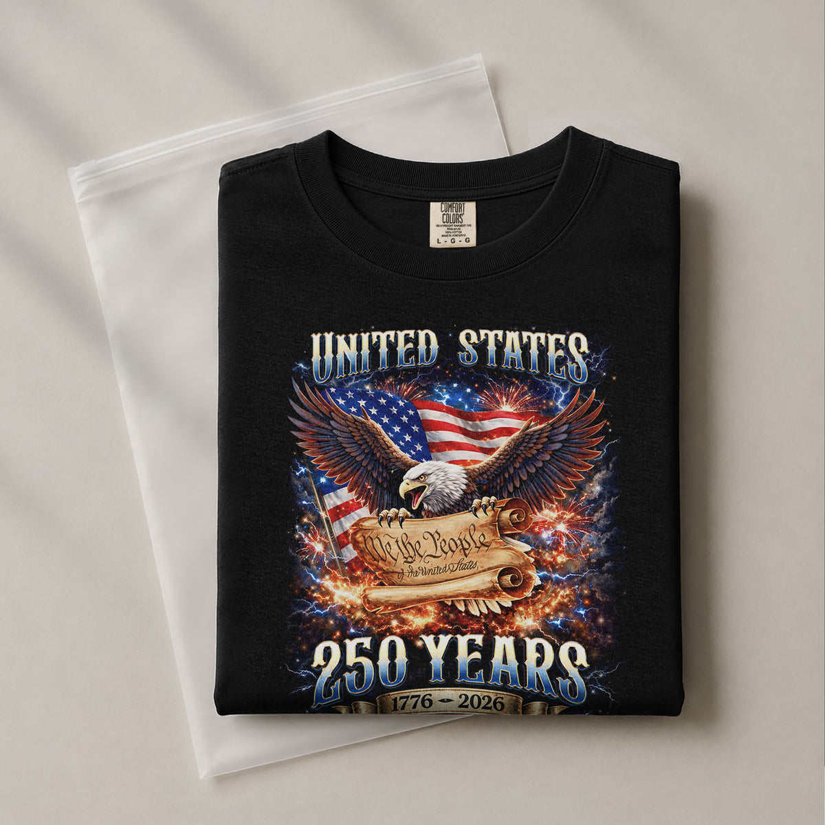 United States 250th Anniversary Shirts Personalized Custom Family Name Group Apparel - Rust Field Wear