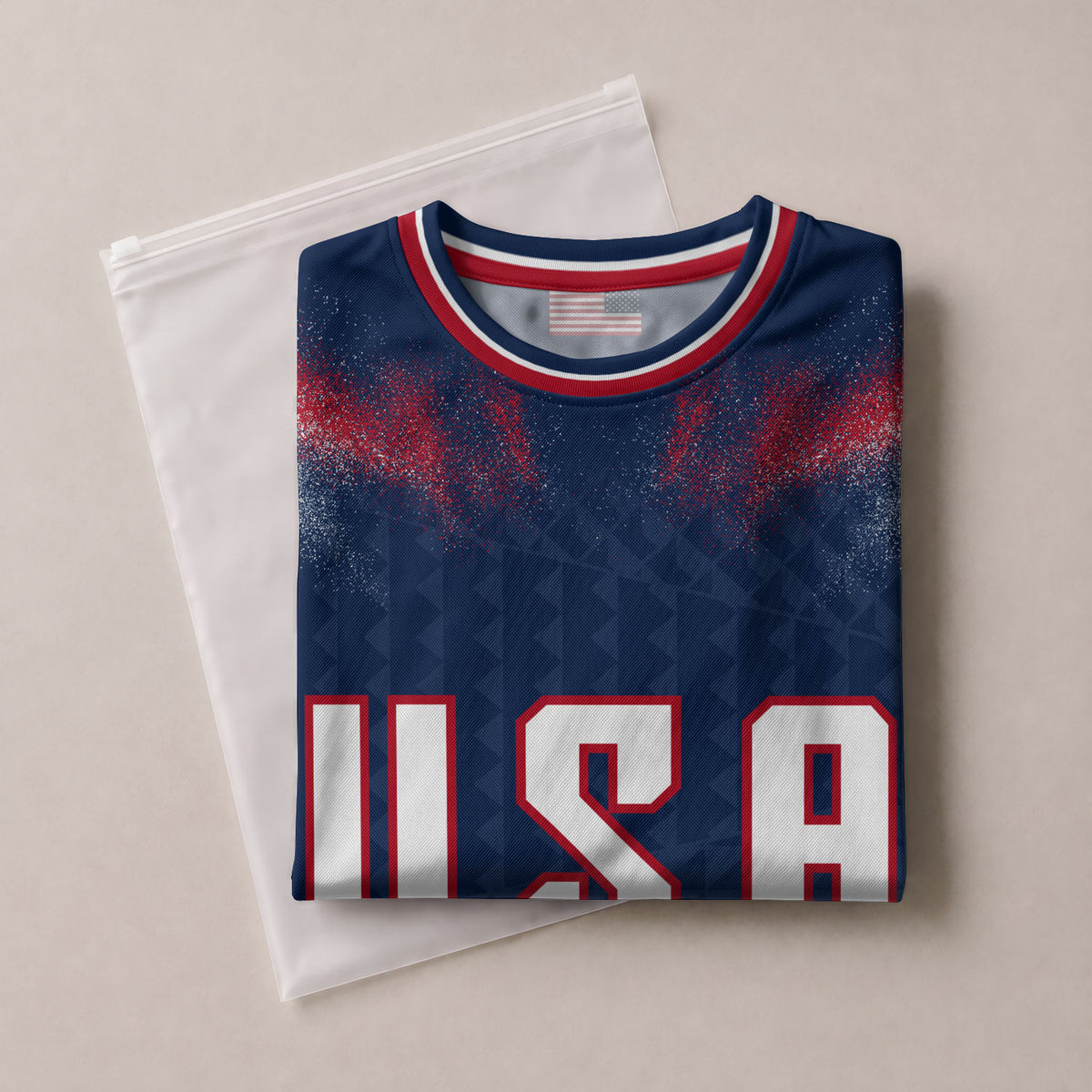 USA Soccer Jersey Men Patriotic Eagle Graphic Tee American Pride Football Shirt - Rust Field Wear