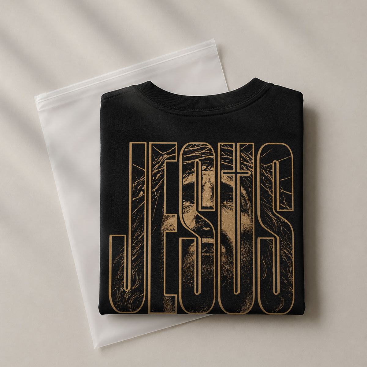 Jesus The Way The Truth The Life T Shirt Christian Portrait Crown Of Thorns Tee Top - Rust Field Wear