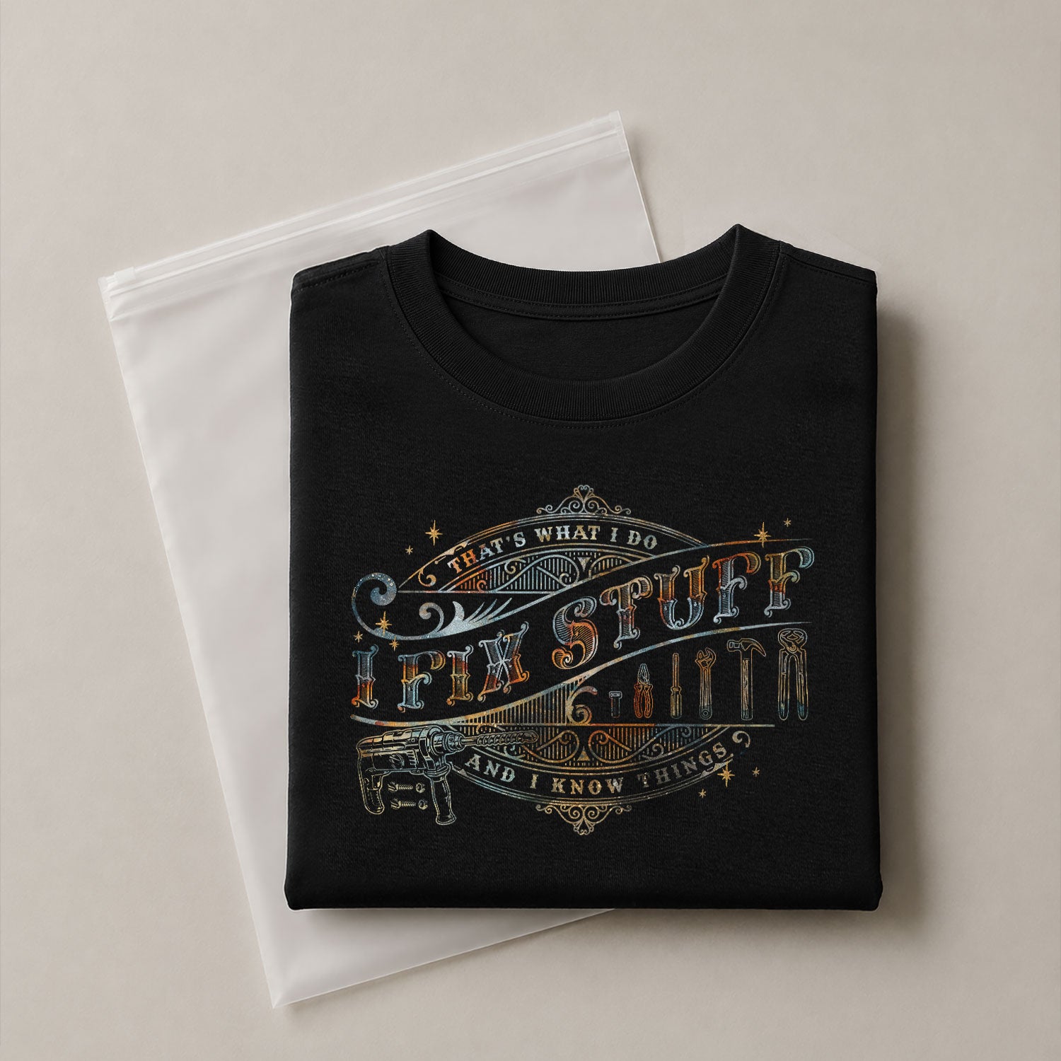 Fix Stuff Quote Graphic Men T Shirt Thats What I Do I Fix Stuff And I Know Things Top