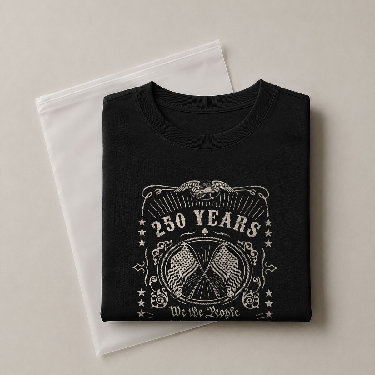 250 Years We The People Shirt – Vintage American Crest 1776–2026 Tee - Rust Field Wear