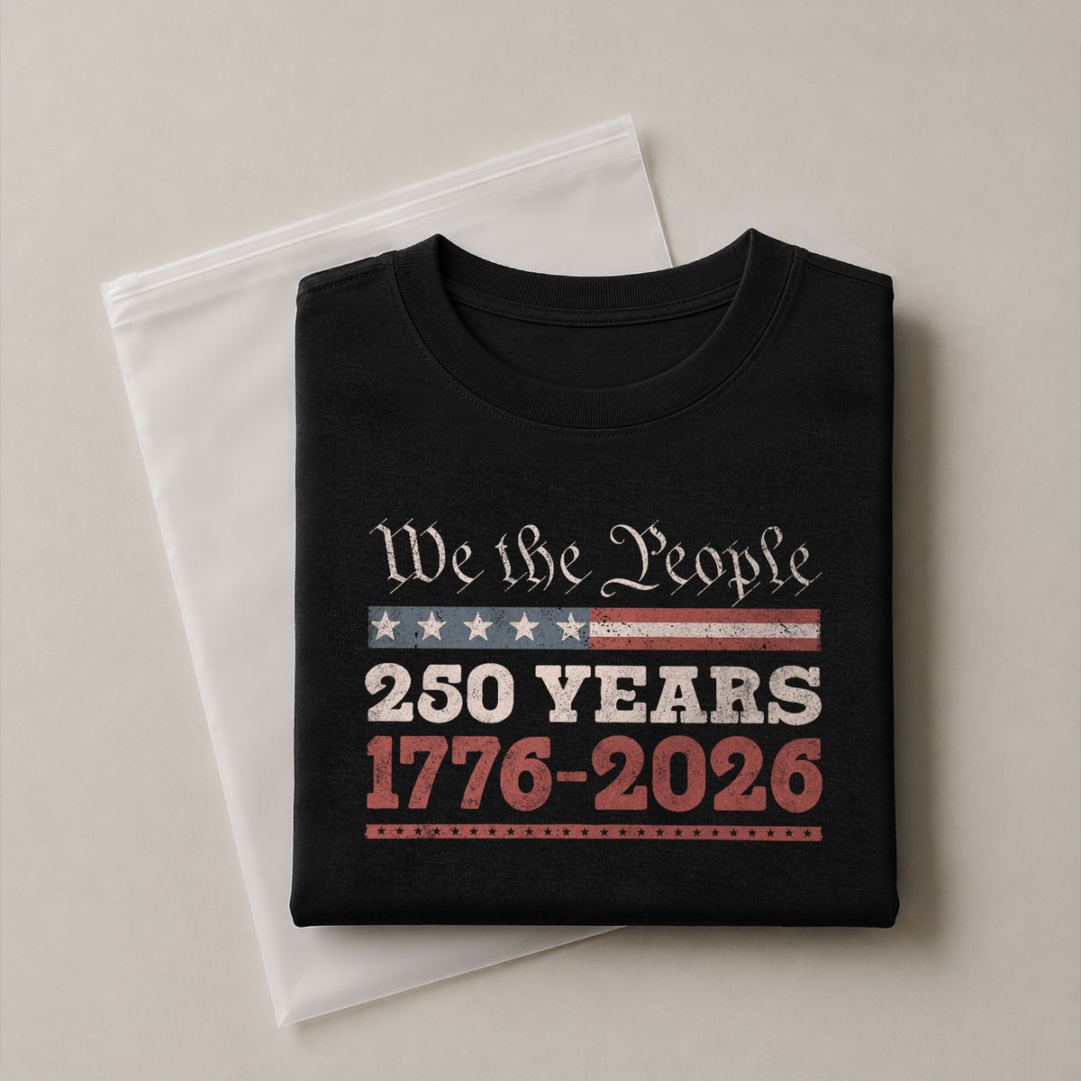 We The People 250 Years Independence Shirt – Patriotic USA 1776–2026 Tee - Rust Field Wear
