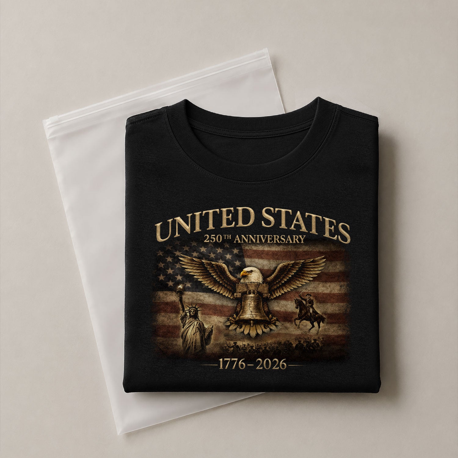 United States 250 Years of Freedom Shirt 1776 2026-Patriotic American Heritage - Rust Field Wear