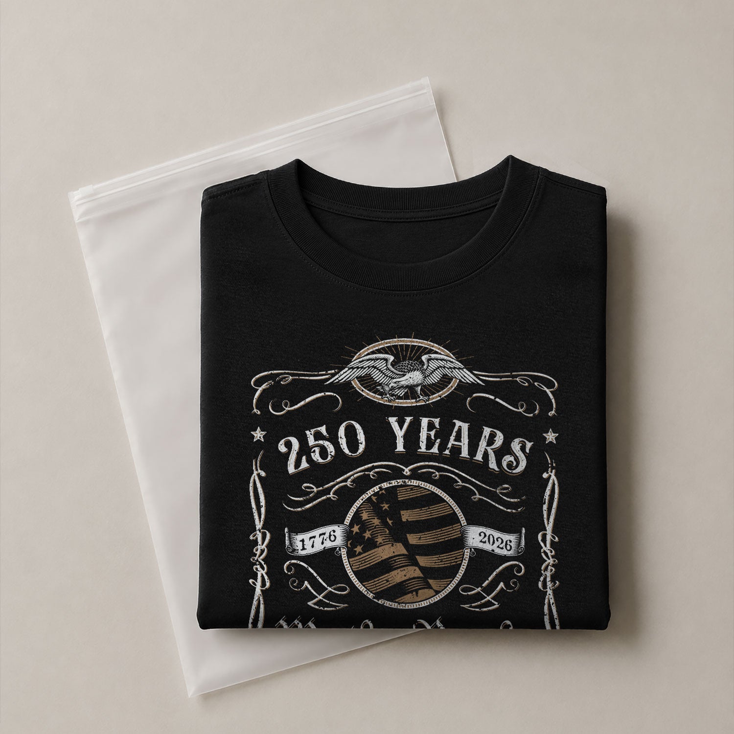 250 Years American Heritage Shirt – Vintage USA Independence Tee 1776–2026 - Rust Field Wear