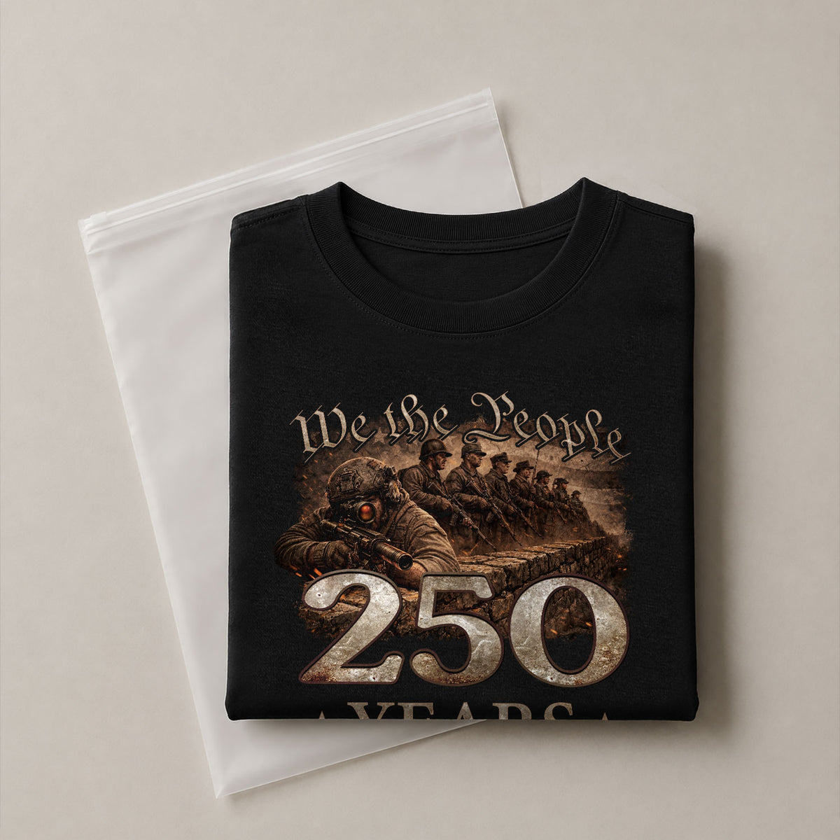 We The People - 250 Years of Enduring Freedom Shirt - Rust Field Wear