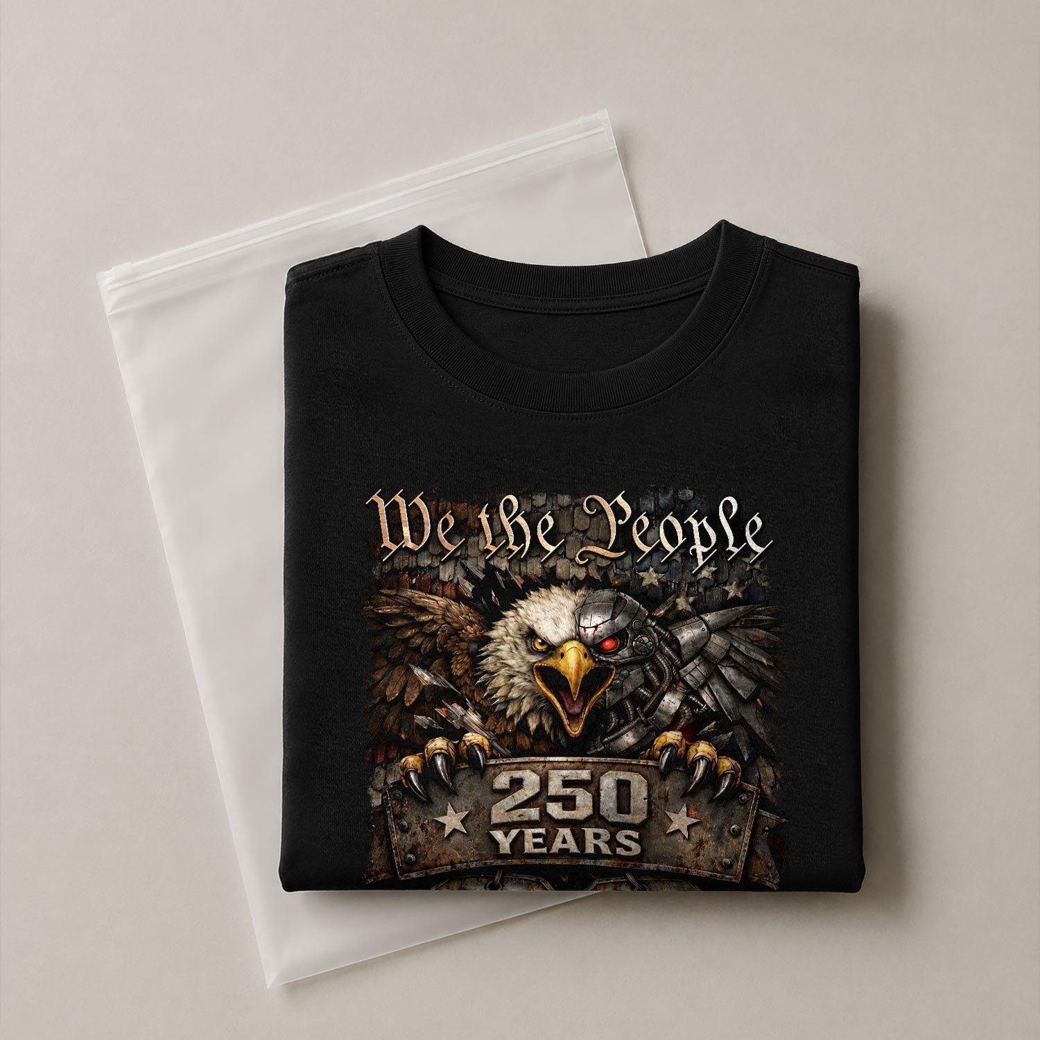 USA 250th Anniversary 250 Years Shirt 1776-2026 Eagle We The People Mental Toughness Patriotic Heritage - Rust Field Wear