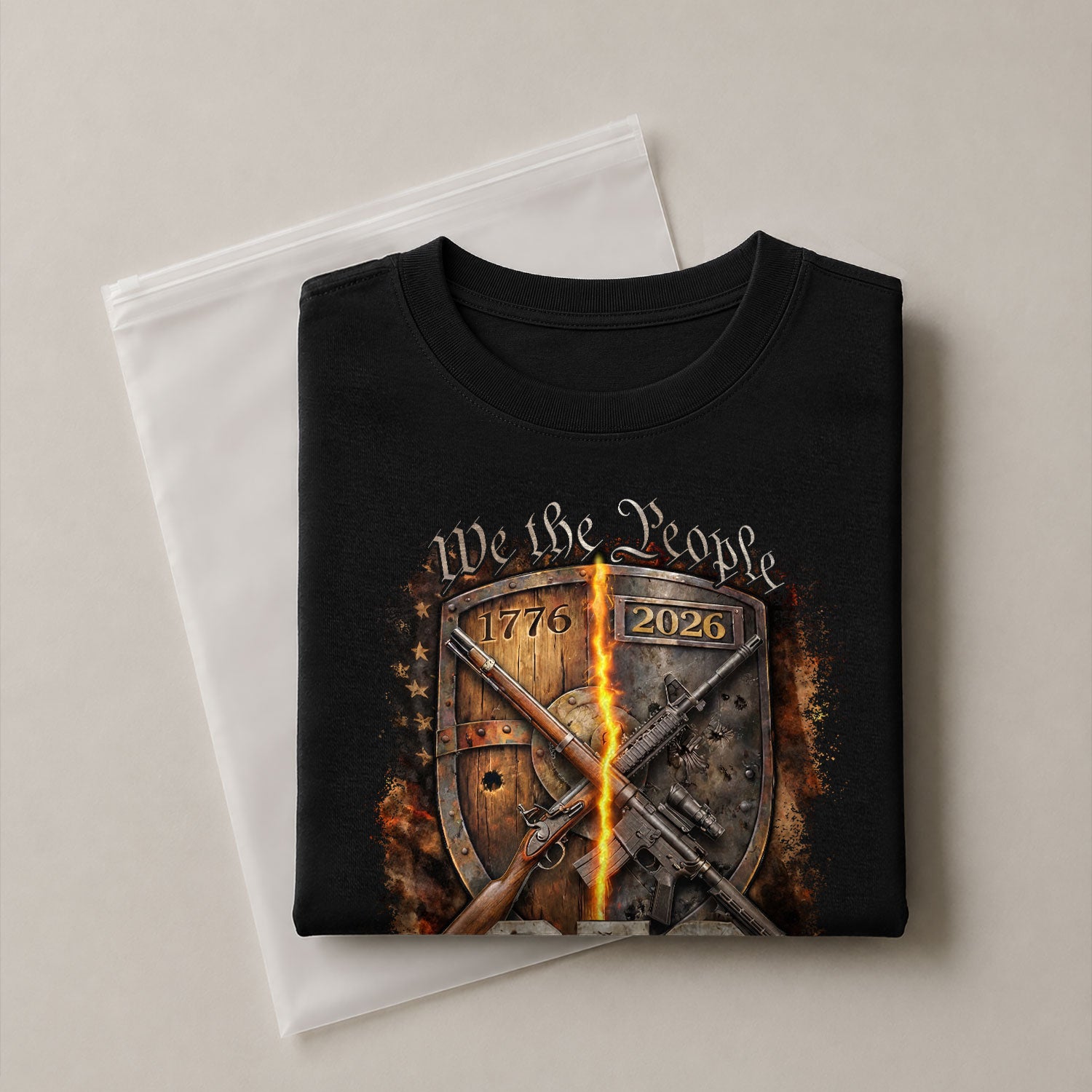USA 250th Anniversary 250 Years Shirt 1776-2026 Forged in Liberty We The People Mental Strength Patriotic - Rust Field Wear