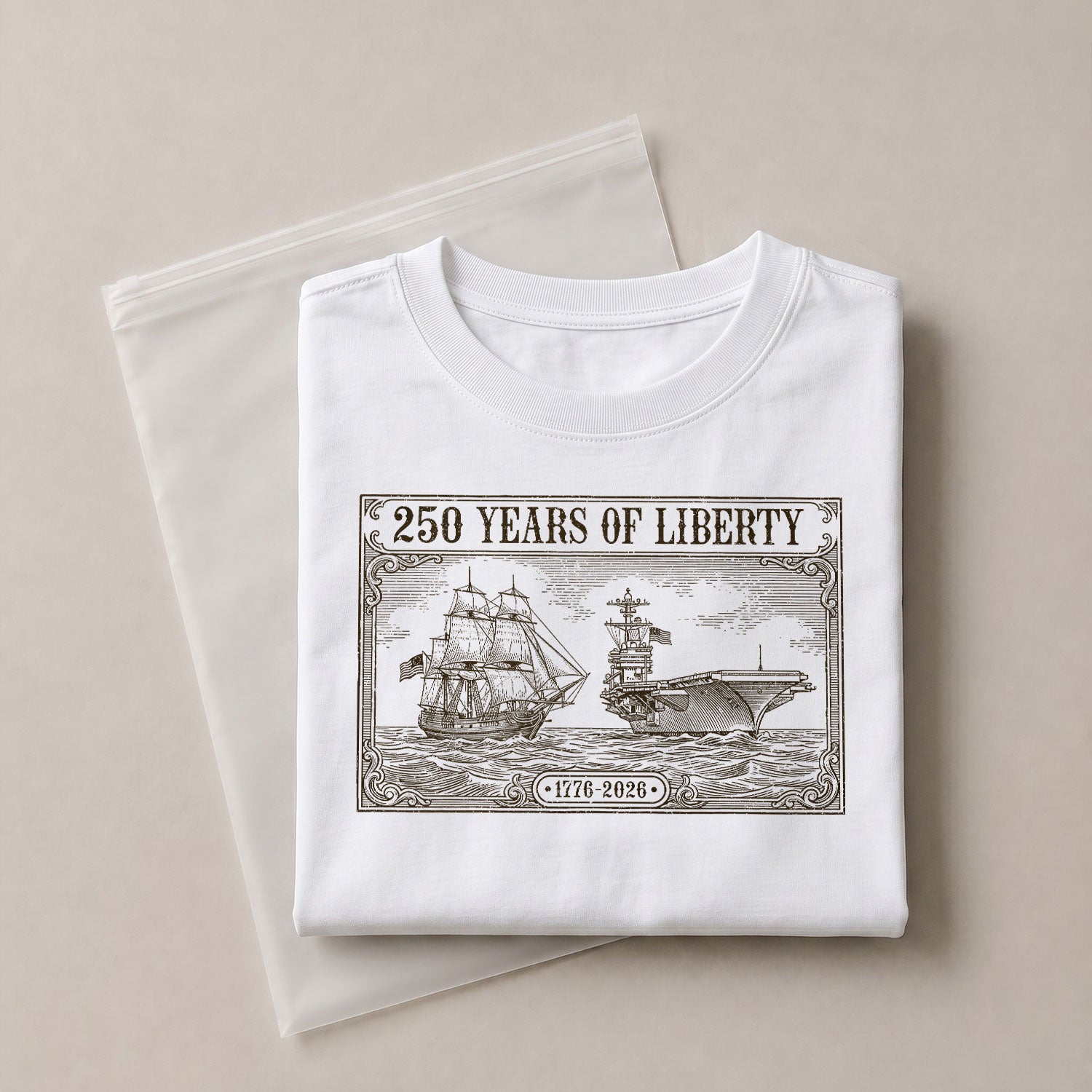 USA 250 Years Independence Shirt 1776–2026 Patriotic Freedom Celebration Shirt - Rust Field Wear