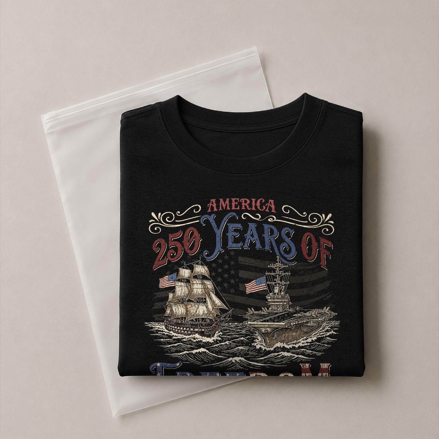 USA Patriotic 250th Anniversary Shirt Freedom Heritage Since 1776 - Rust Field Wear