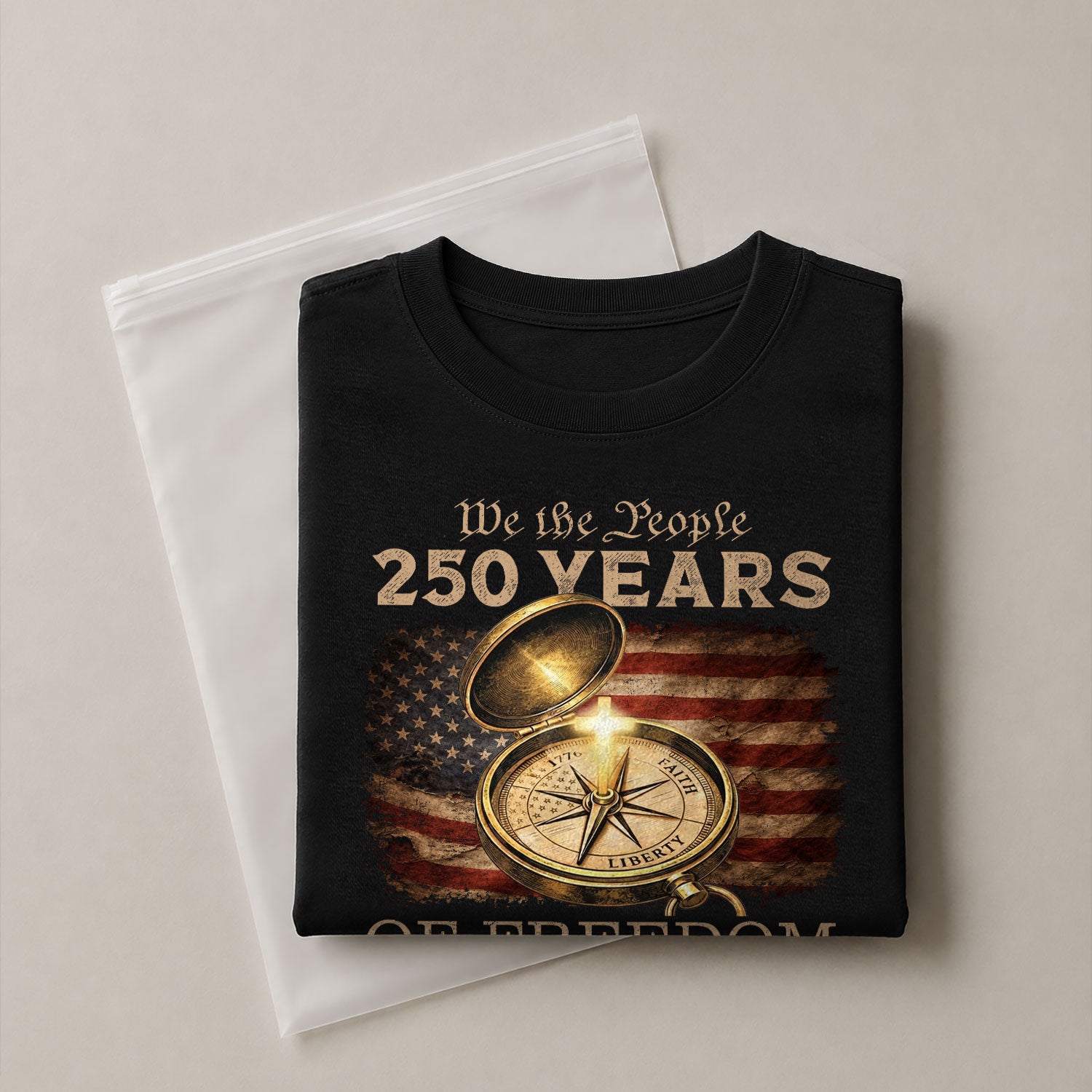 We The People USA 250 Years Independence Shirt 1776–2026 Patriotic Shirt - Rust Field Wear