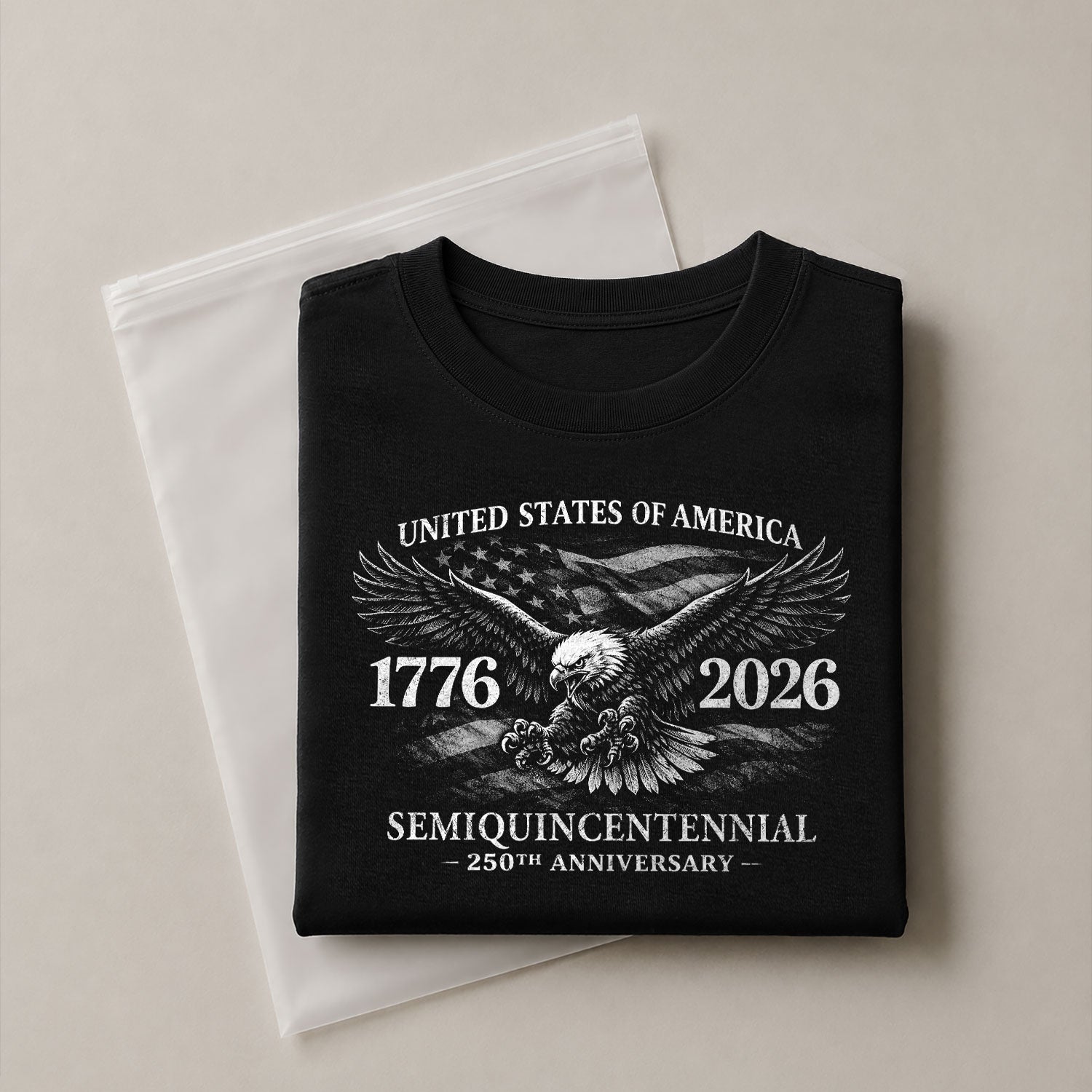 USA 250 Years American Pride Shirt 1776-2026 Eagle USA Patriotic - Rust Field Wear
