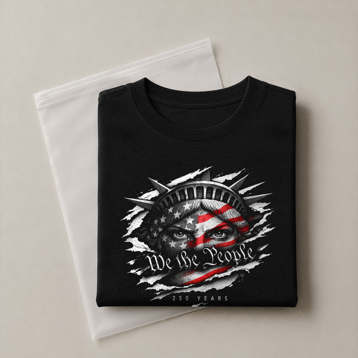 America 250th Anniversary T-Shirt - 250 Years 1776-2026 We The People Patriotic Tee - Rust Field Wear