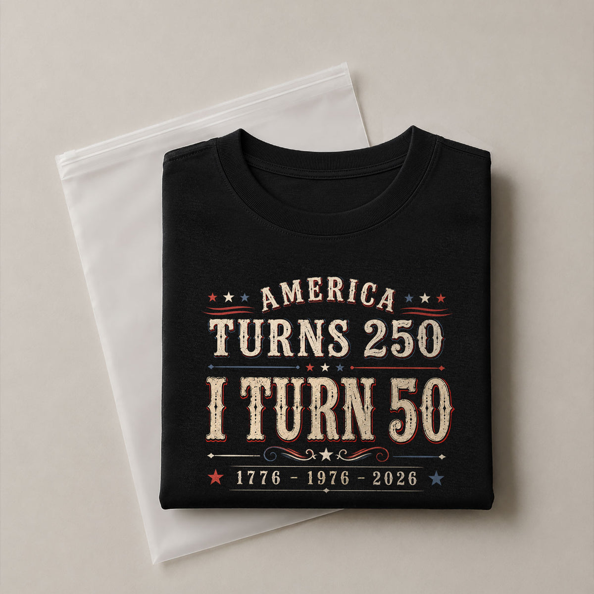 Classic 1976 Milestone Tee - Marking A Grand 250 Year National Legacy 1776-2026 Apparel - Rust Field Wear