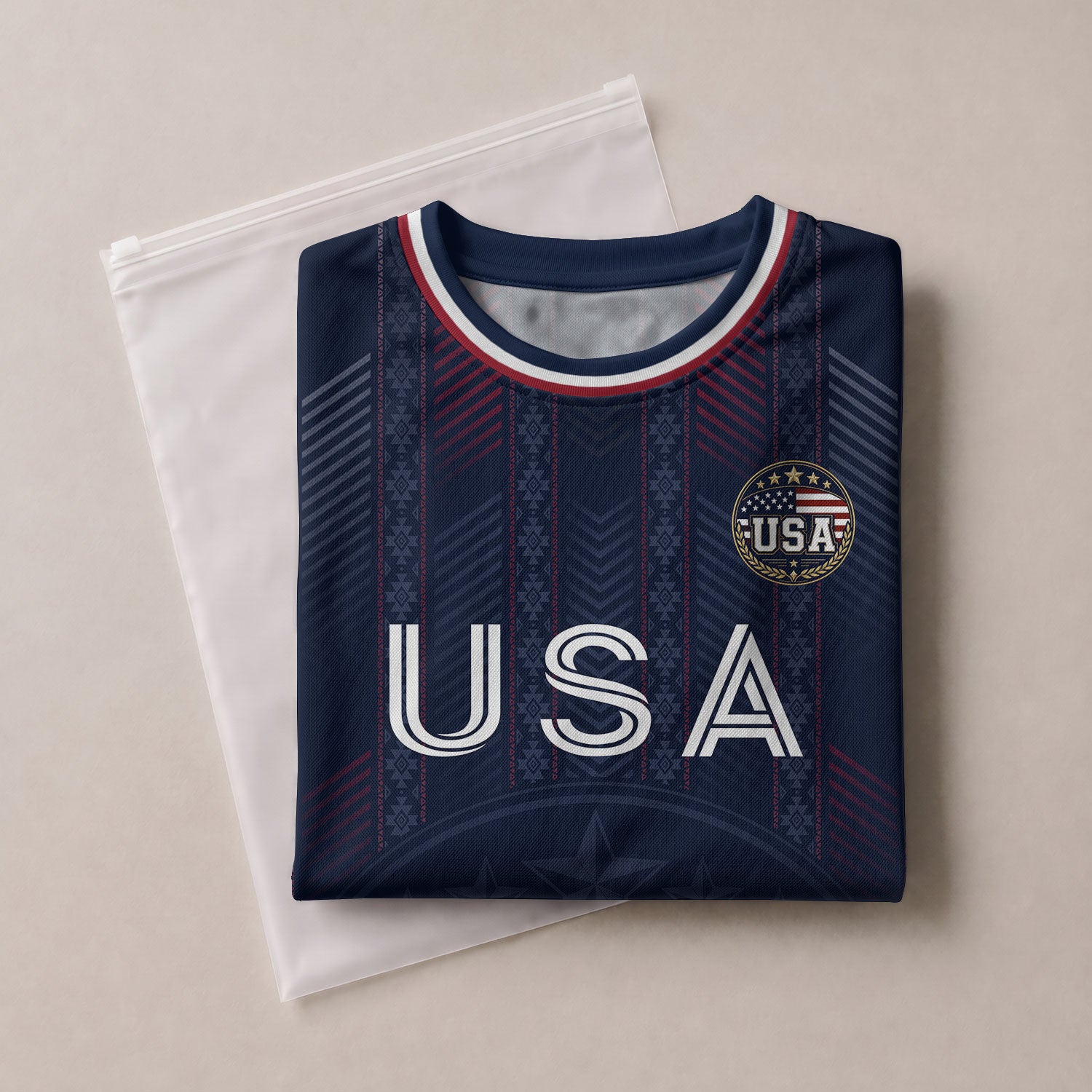 United States Soccer Jersey Kids Set Navy Soccer Ball Patriotic Youth Football Outfit Kit