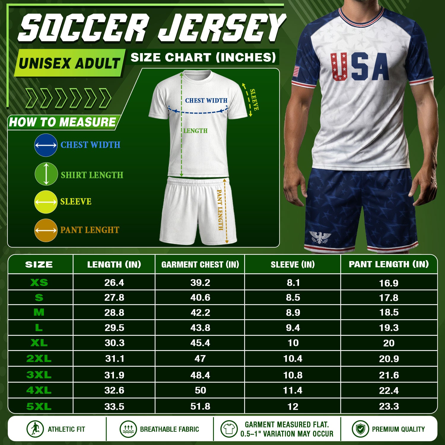 White USA Soccer Jersey Raglan American Flag Shirt Patriotic Eagle Crest Soccer Fan Tee