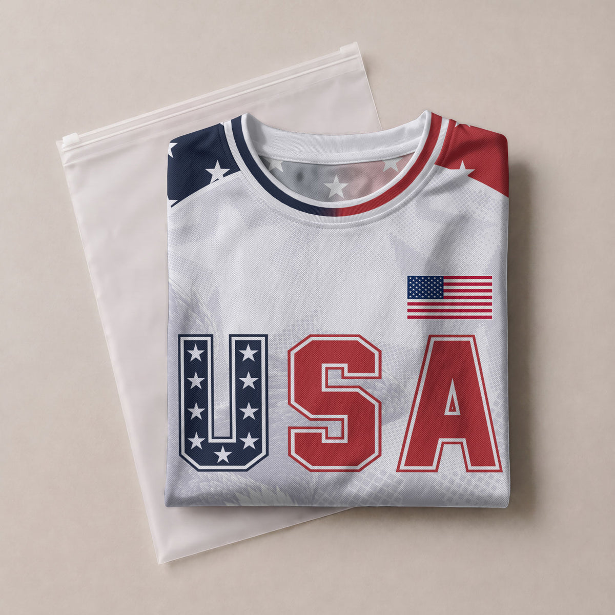 USA Soccer Jersey Adult Patriotic Eagle Shirt American National Football Team Tee