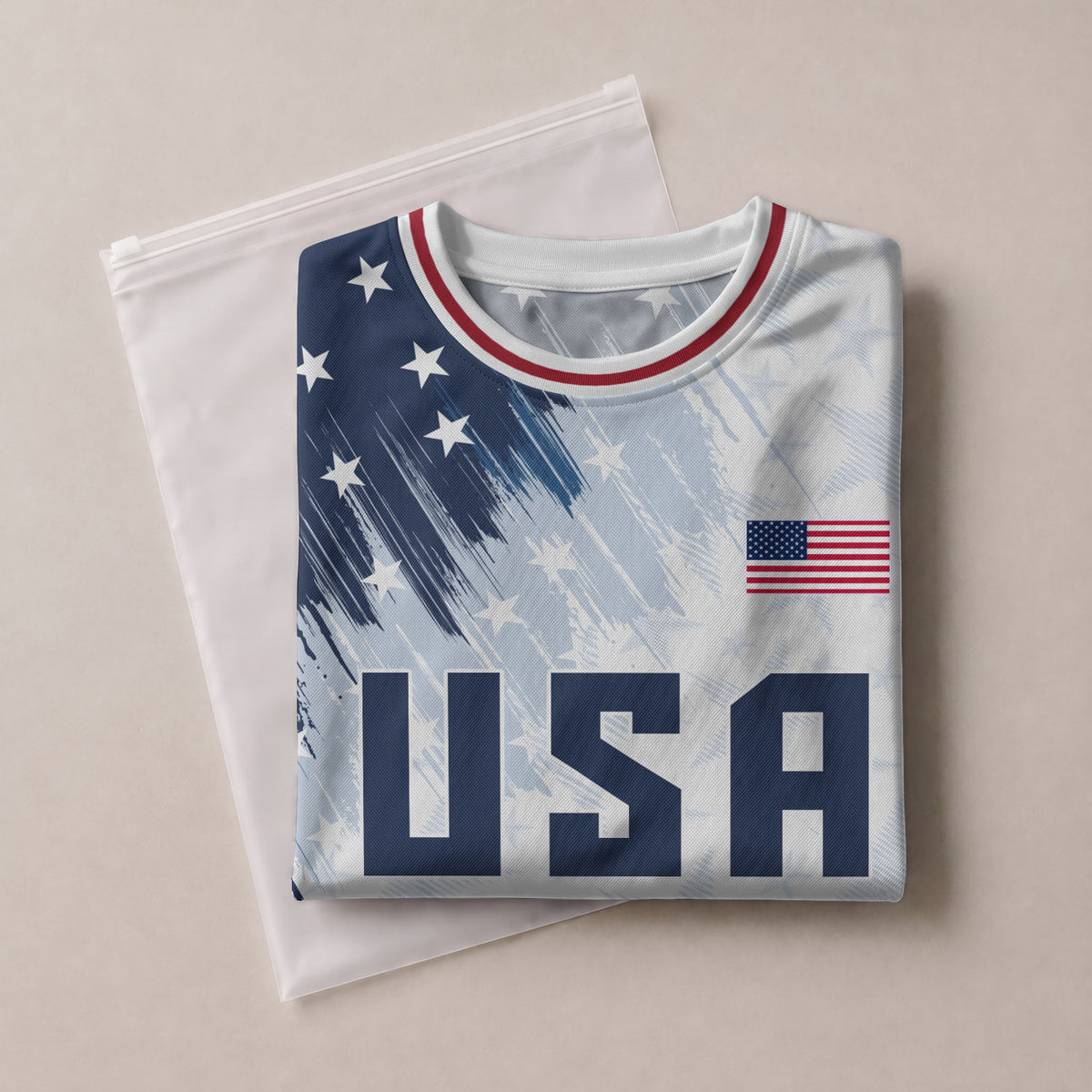 USA Soccer Jersey Adult Patriotic Eagle Athletic Shirt United States Soccer Tee