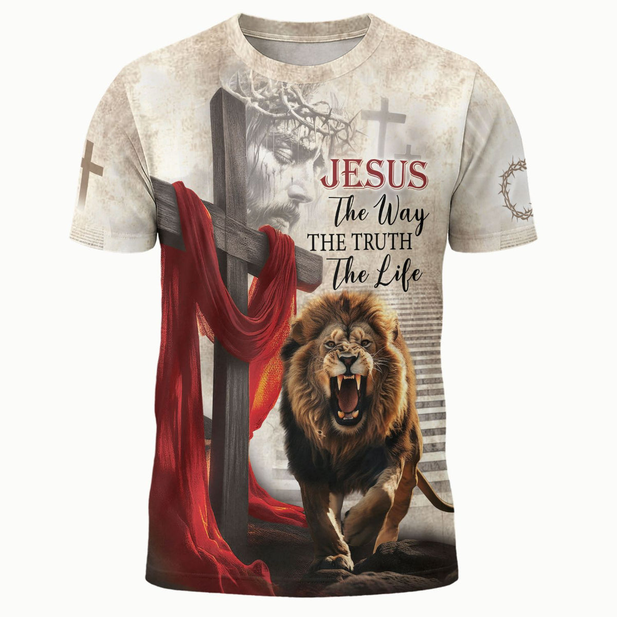 Resurrection Lion of Judah Christian Shirt upsale - Rust Field Wear