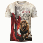 Resurrection Lion of Judah Christian Shirt upsale - Rust Field Wear